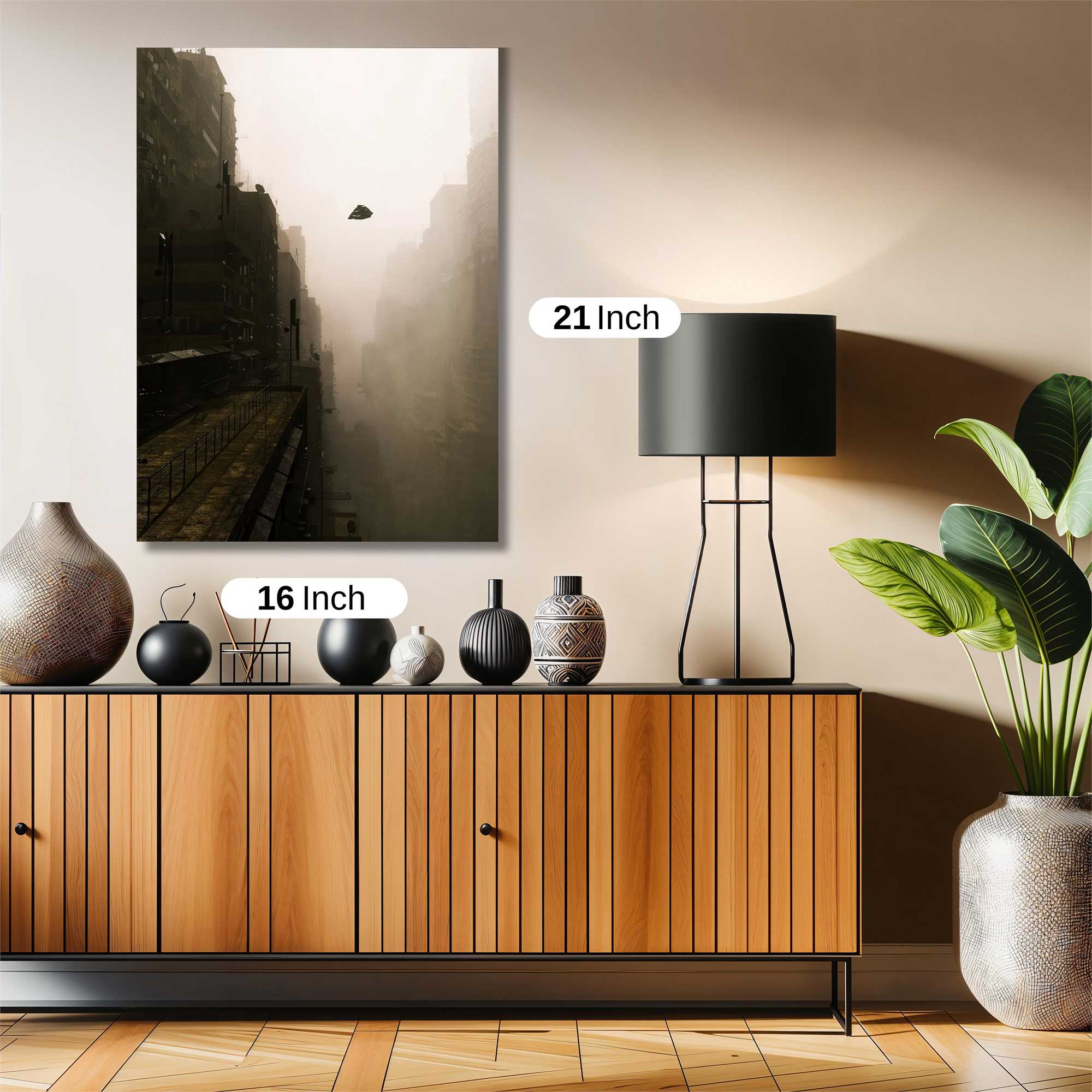 Foggy Ascent Safe Wall Magnetic / M