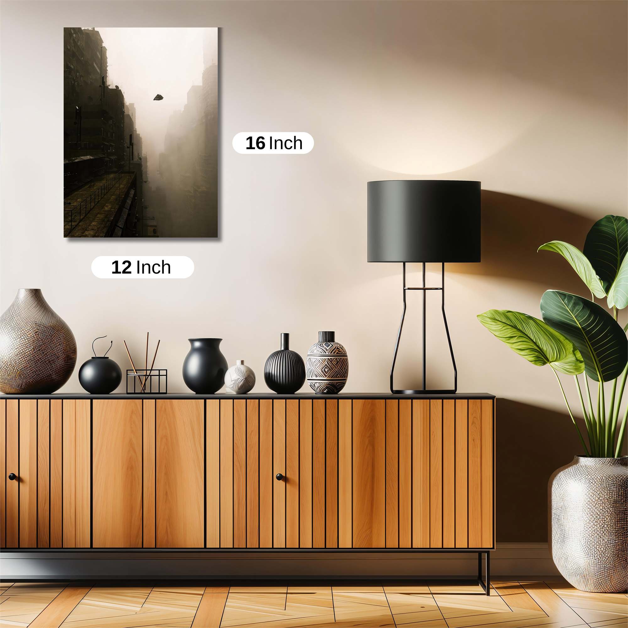 Foggy Ascent Safe Wall Magnetic / M