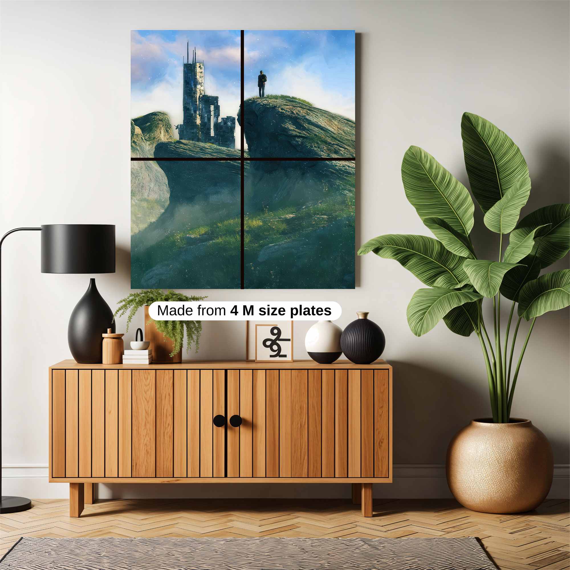 Solitary Wanderlust Safe Wall Magnetic / M