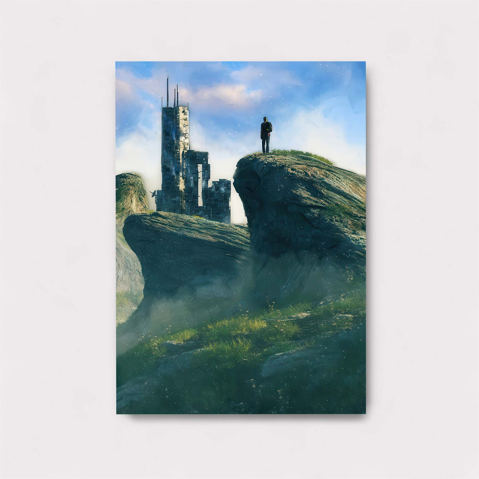 Solitary Wanderlust Safe Wall Magnetic / M