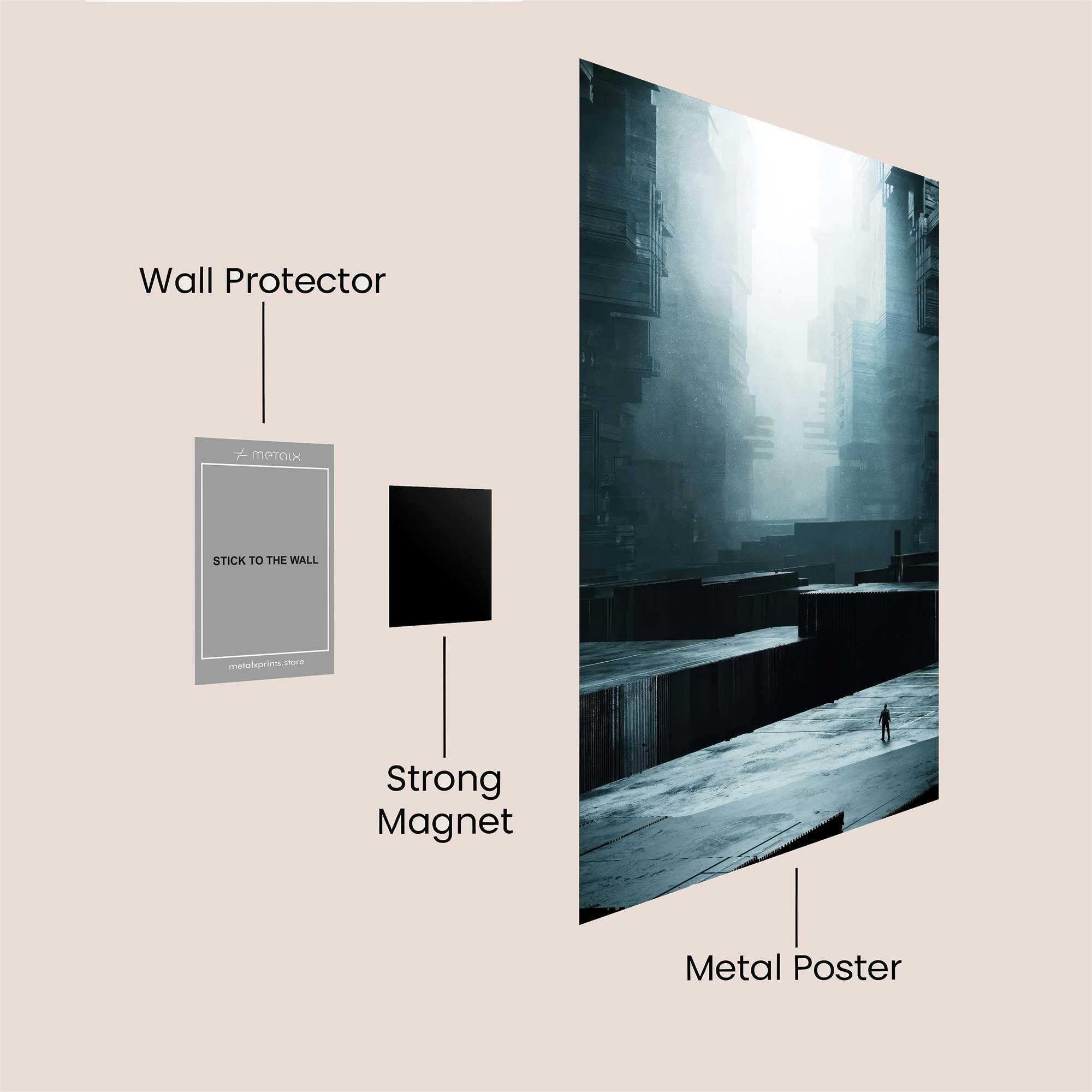 Monolithic Enigma Safe Wall Magnetic / M