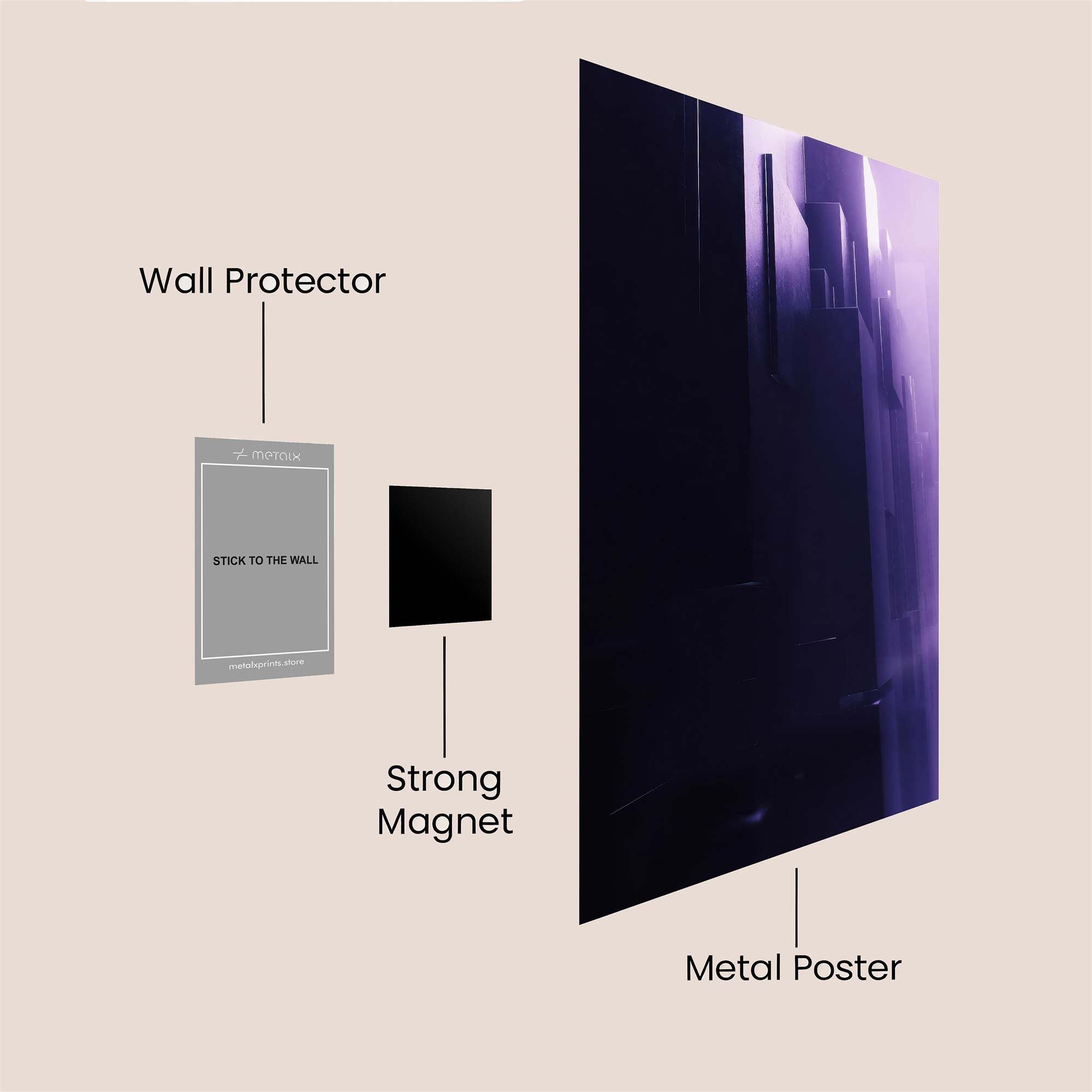 Mystical Corridor Safe Wall Magnetic / M