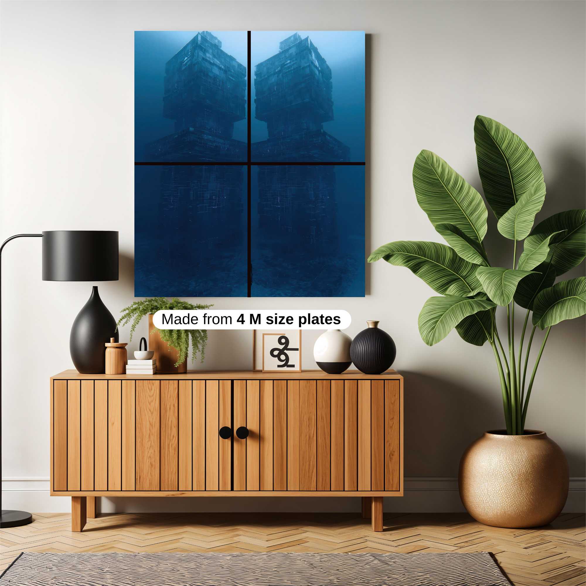 Submerged Colossi Safe Wall Magnetic / M