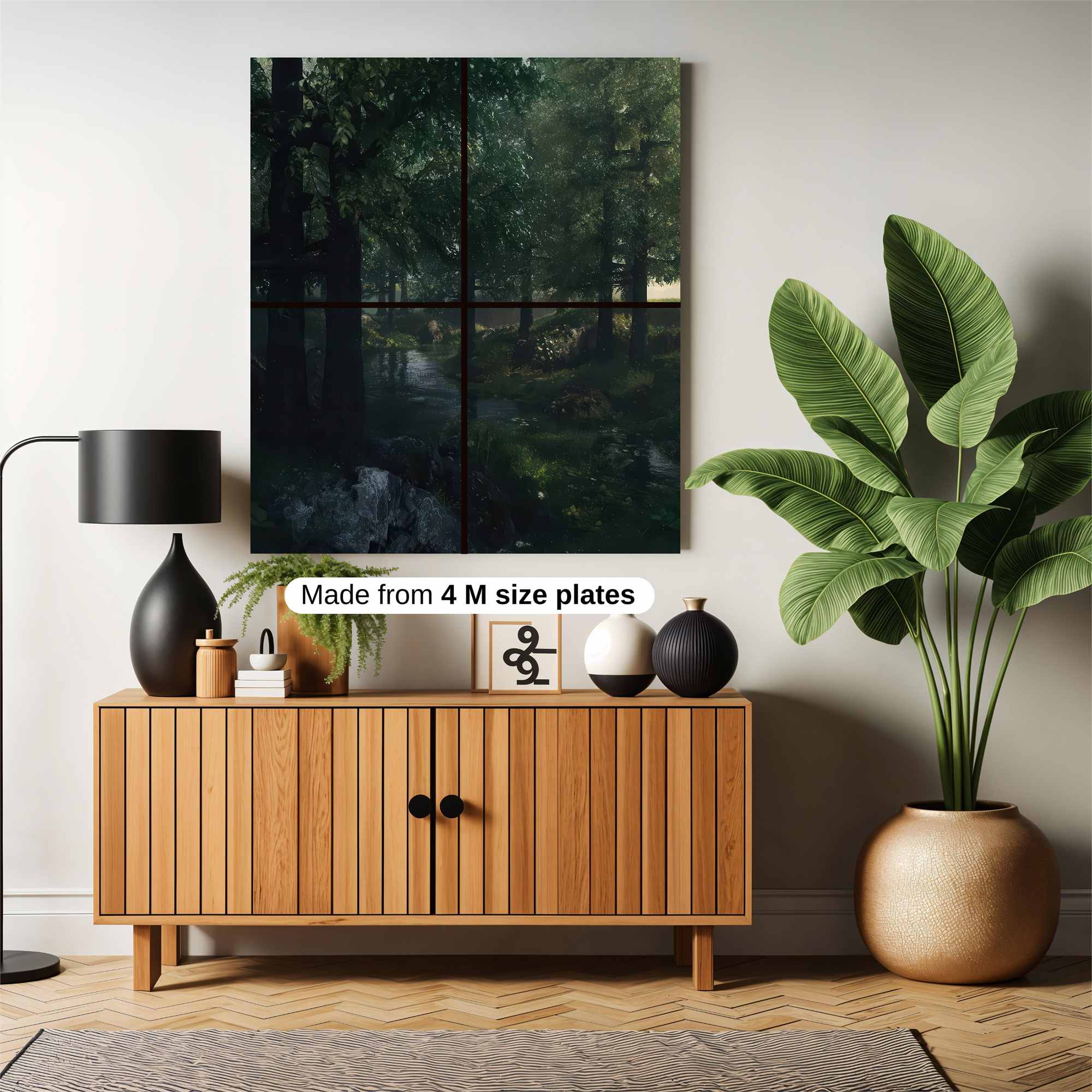 Forest Serenity Safe Wall Magnetic / M