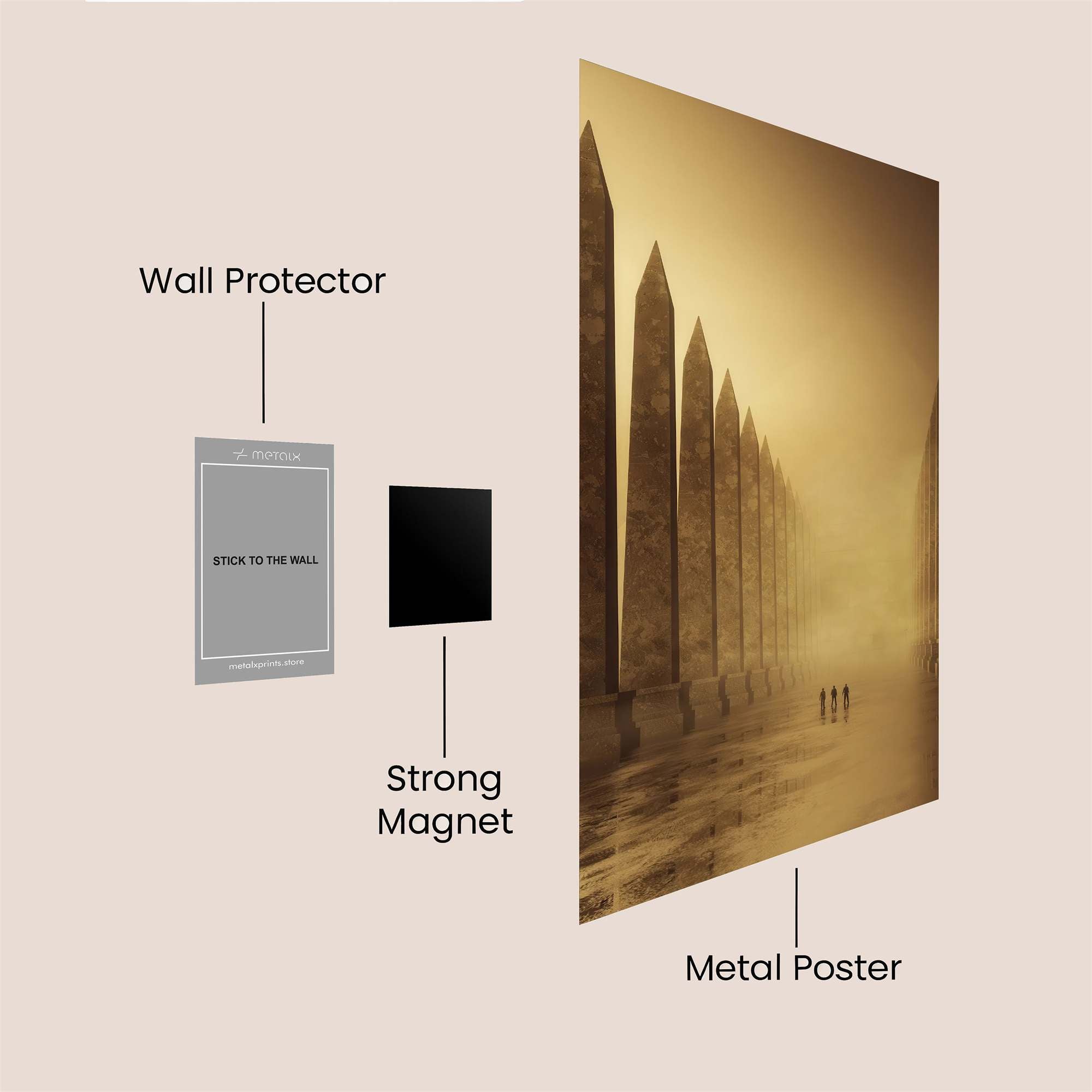Monolith Reverie Safe Wall Magnetic / M