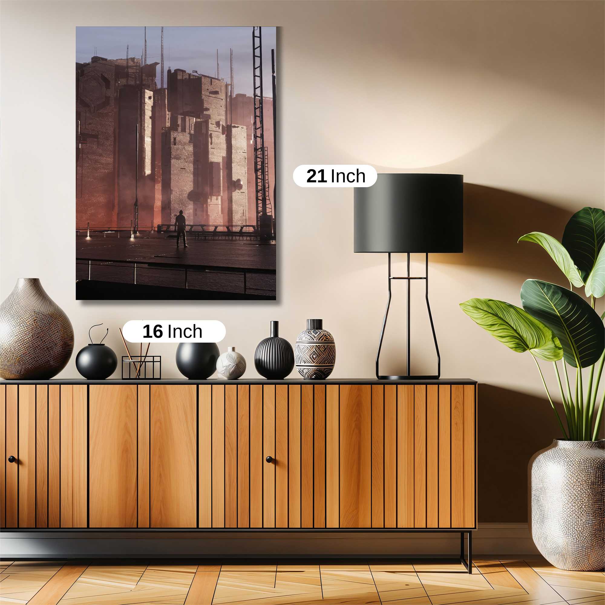 Dystopian Reverie Safe Wall Magnetic / M