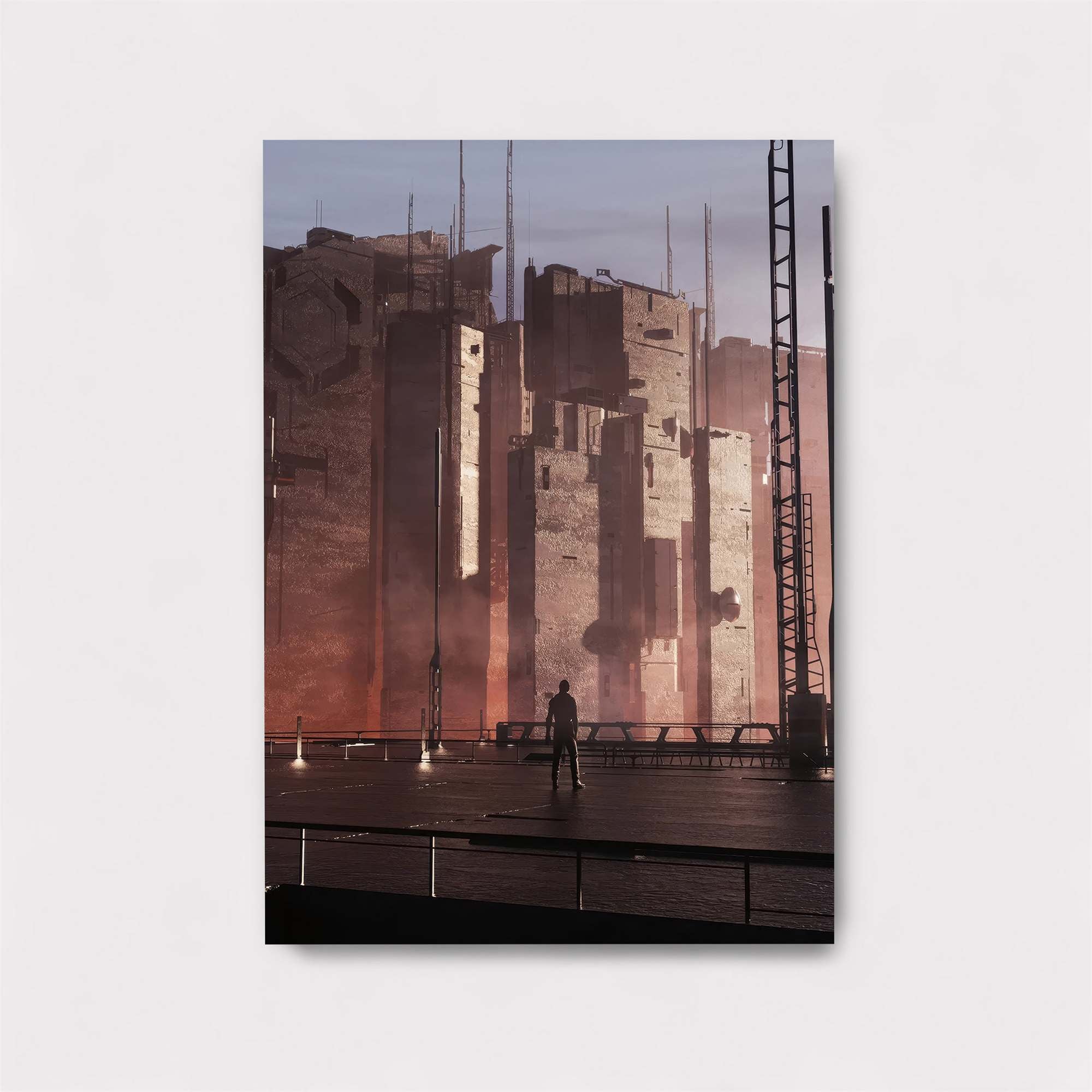 Dystopian Reverie Safe Wall Magnetic / M