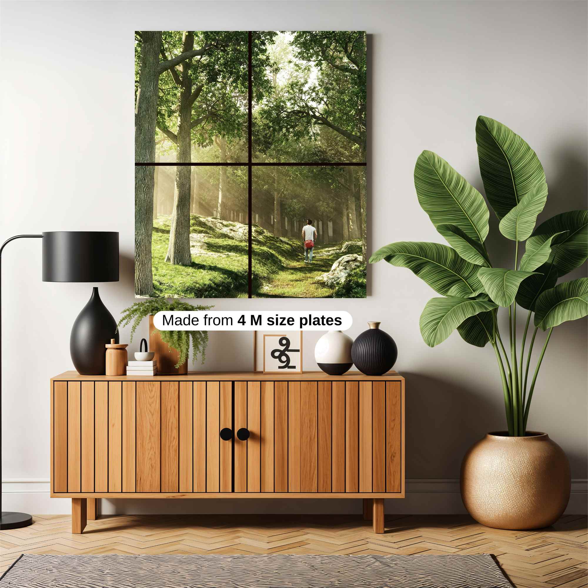 Forest Serenity Safe Wall Magnetic / M