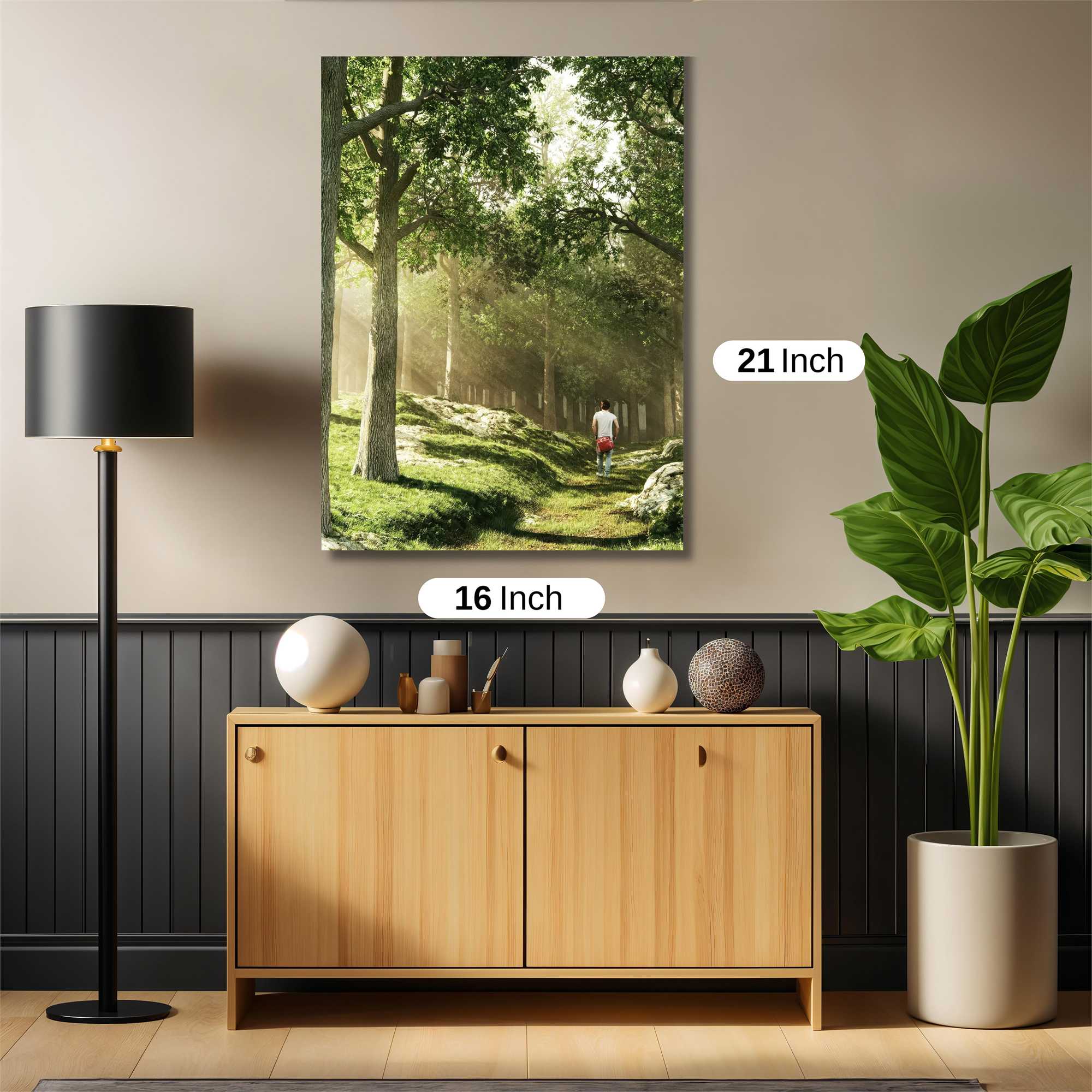Forest Serenity Safe Wall Magnetic / M
