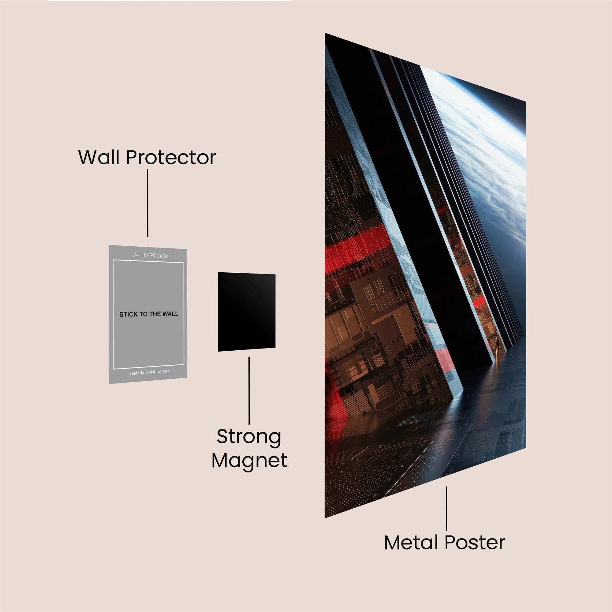 Monolith Ascension Safe Wall Magnetic / M