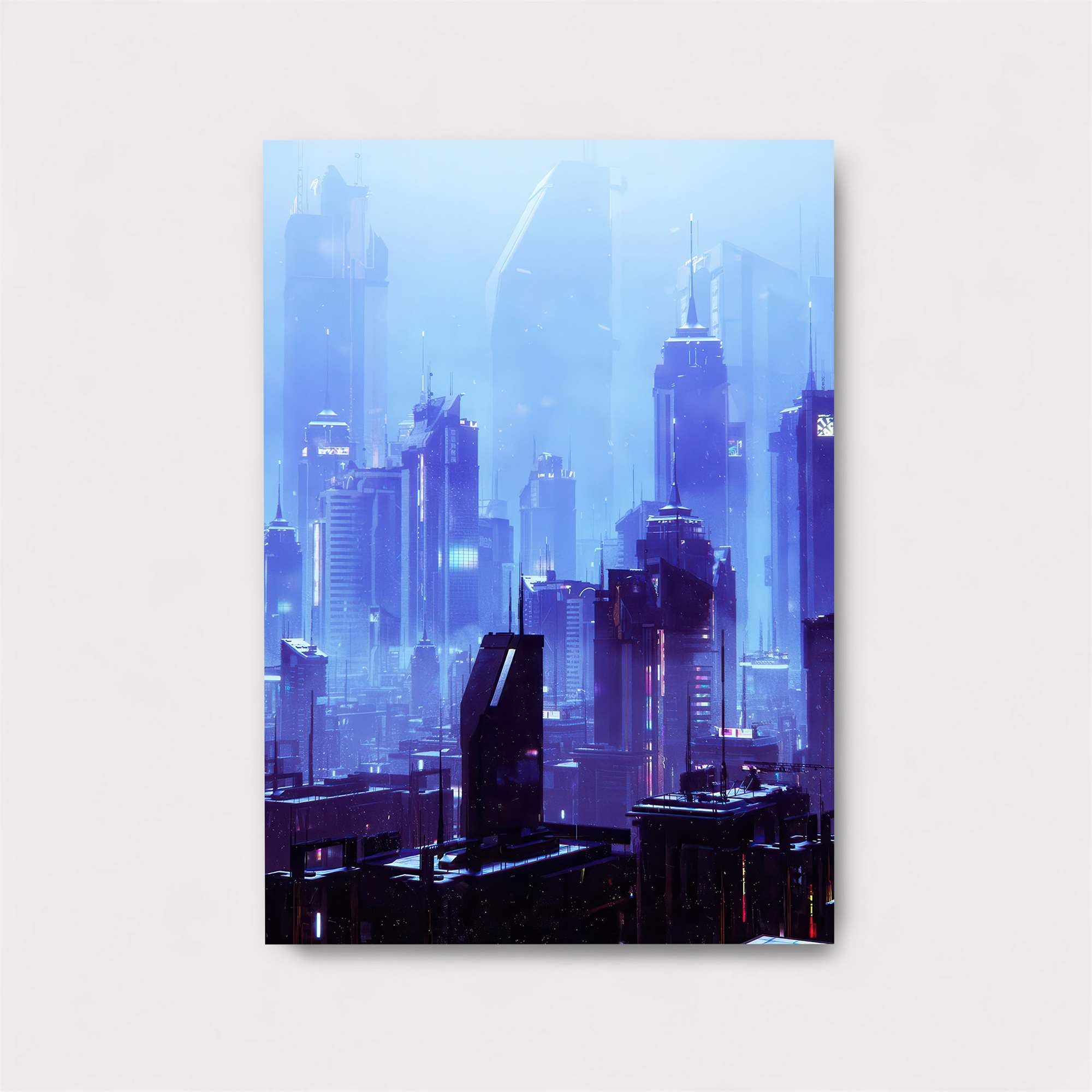 Futuristic Dreamscape Safe Wall Magnetic / M