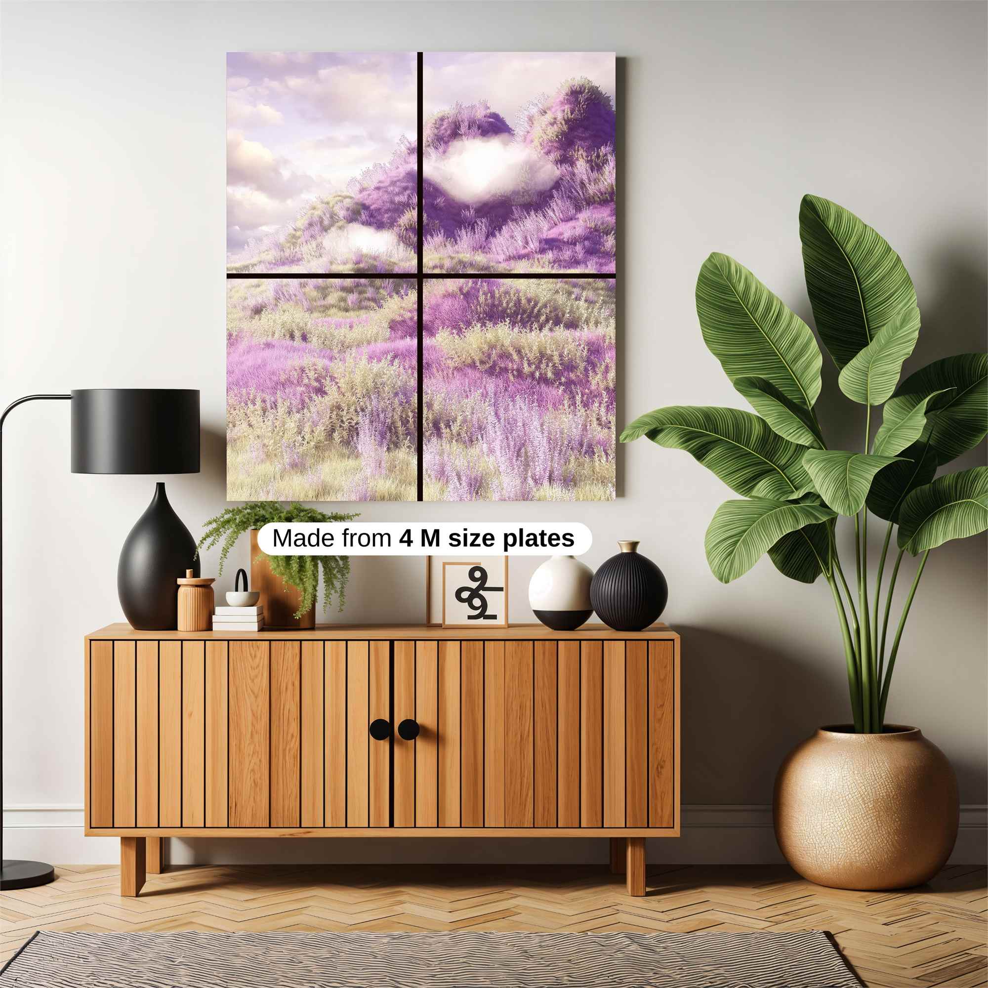 Lavender Serenade Safe Wall Magnetic / M