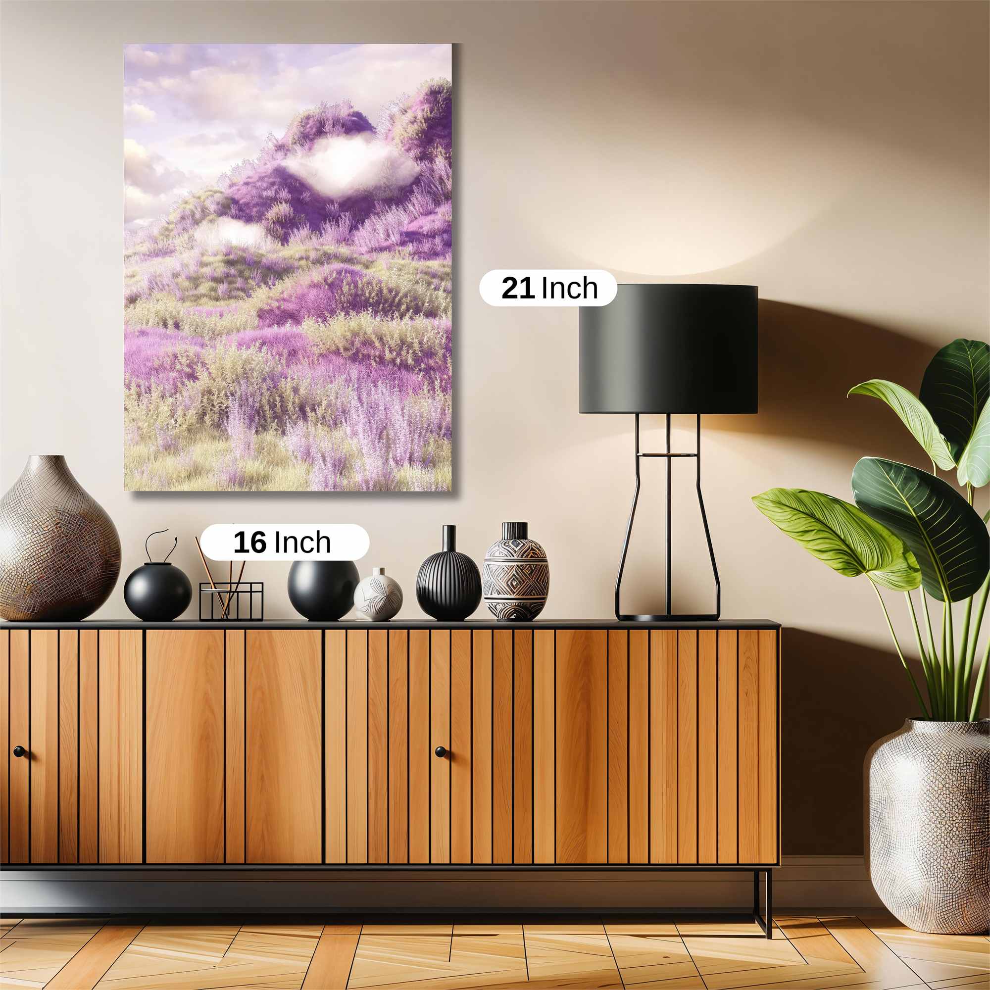 Lavender Serenade Safe Wall Magnetic / M
