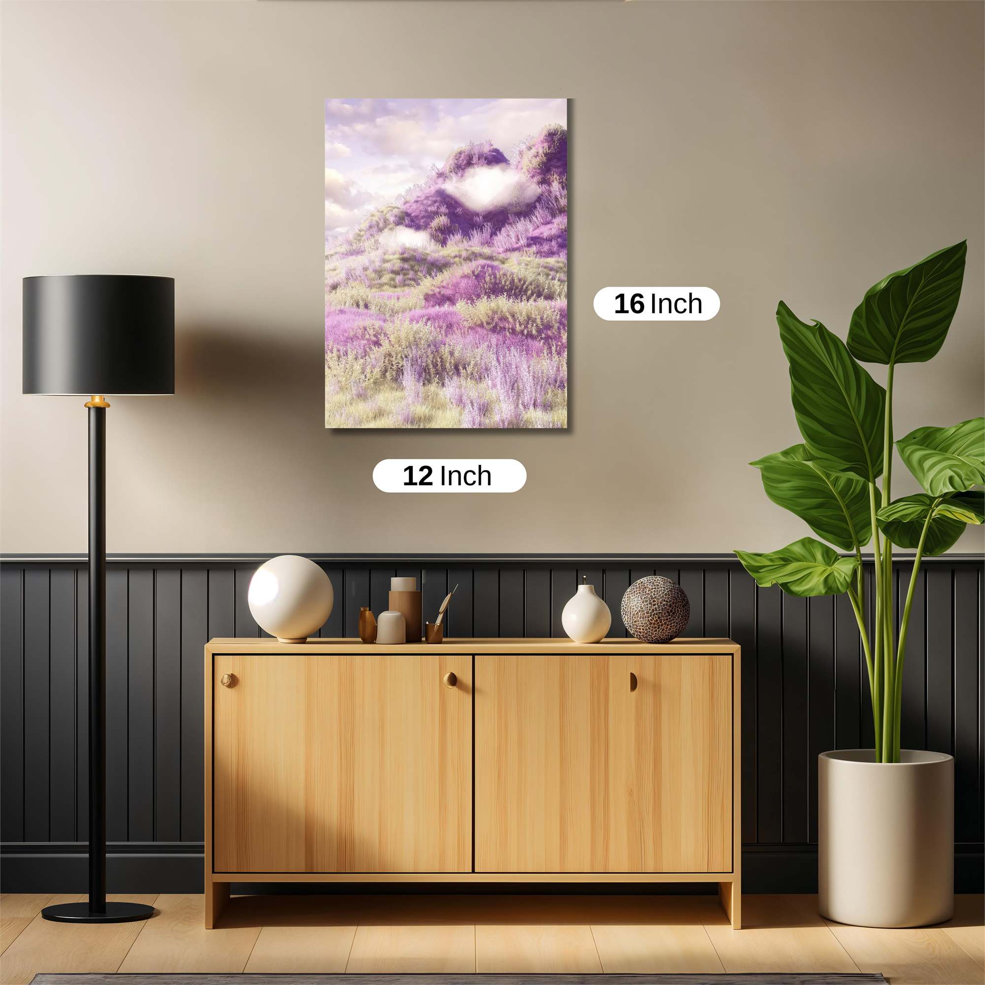 Lavender Serenade Safe Wall Magnetic / M