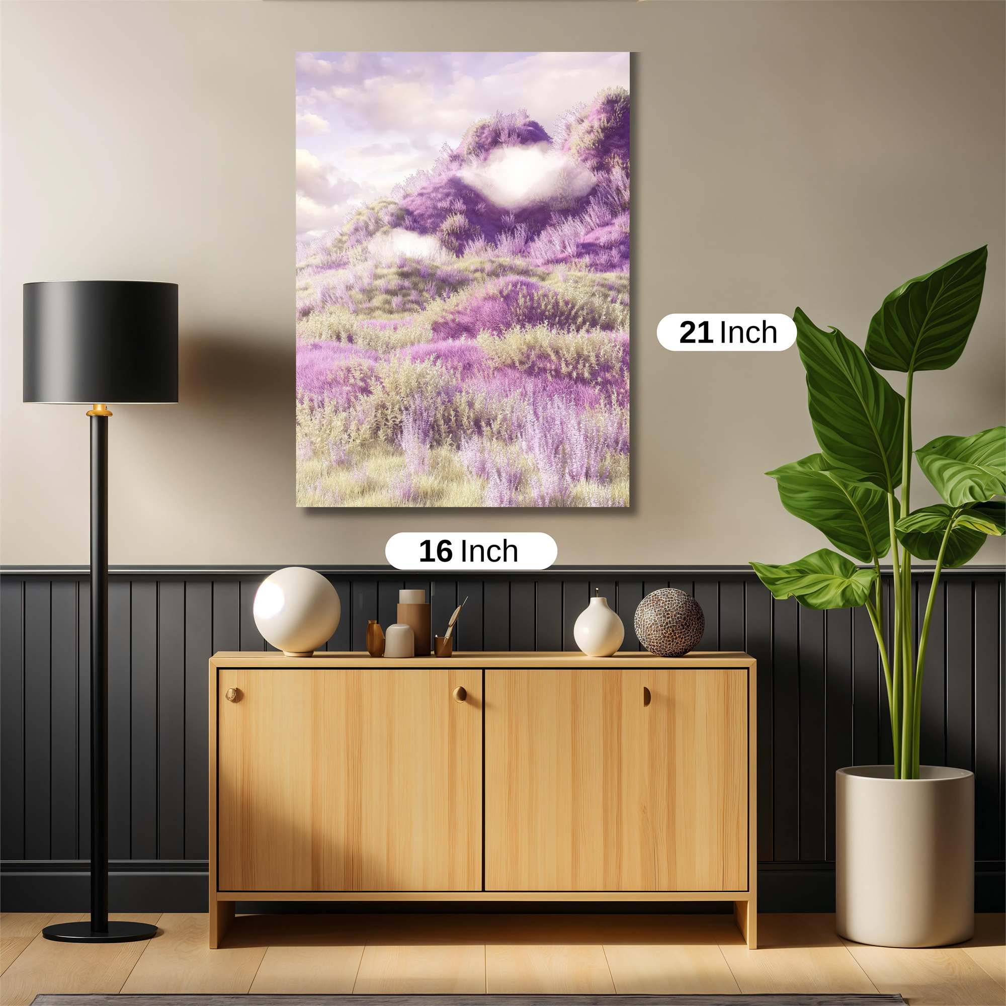 Lavender Serenade Safe Wall Magnetic / M