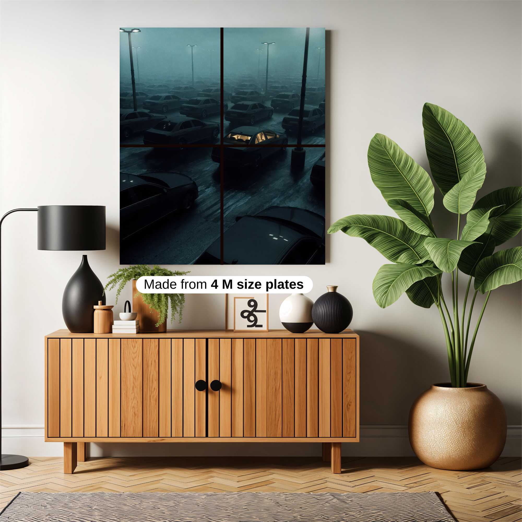 Lone Luminescence Safe Wall Magnetic / M