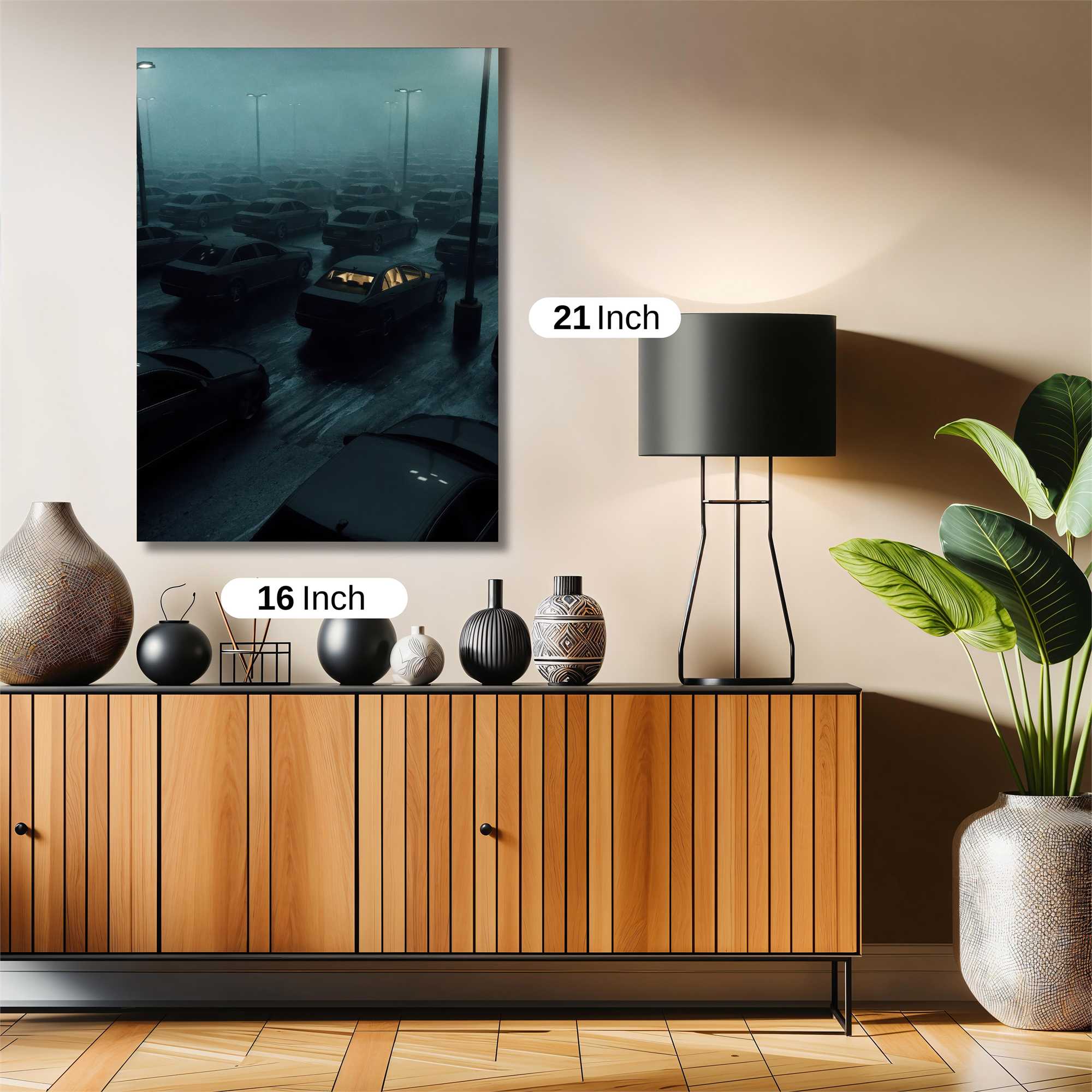 Lone Luminescence Safe Wall Magnetic / M