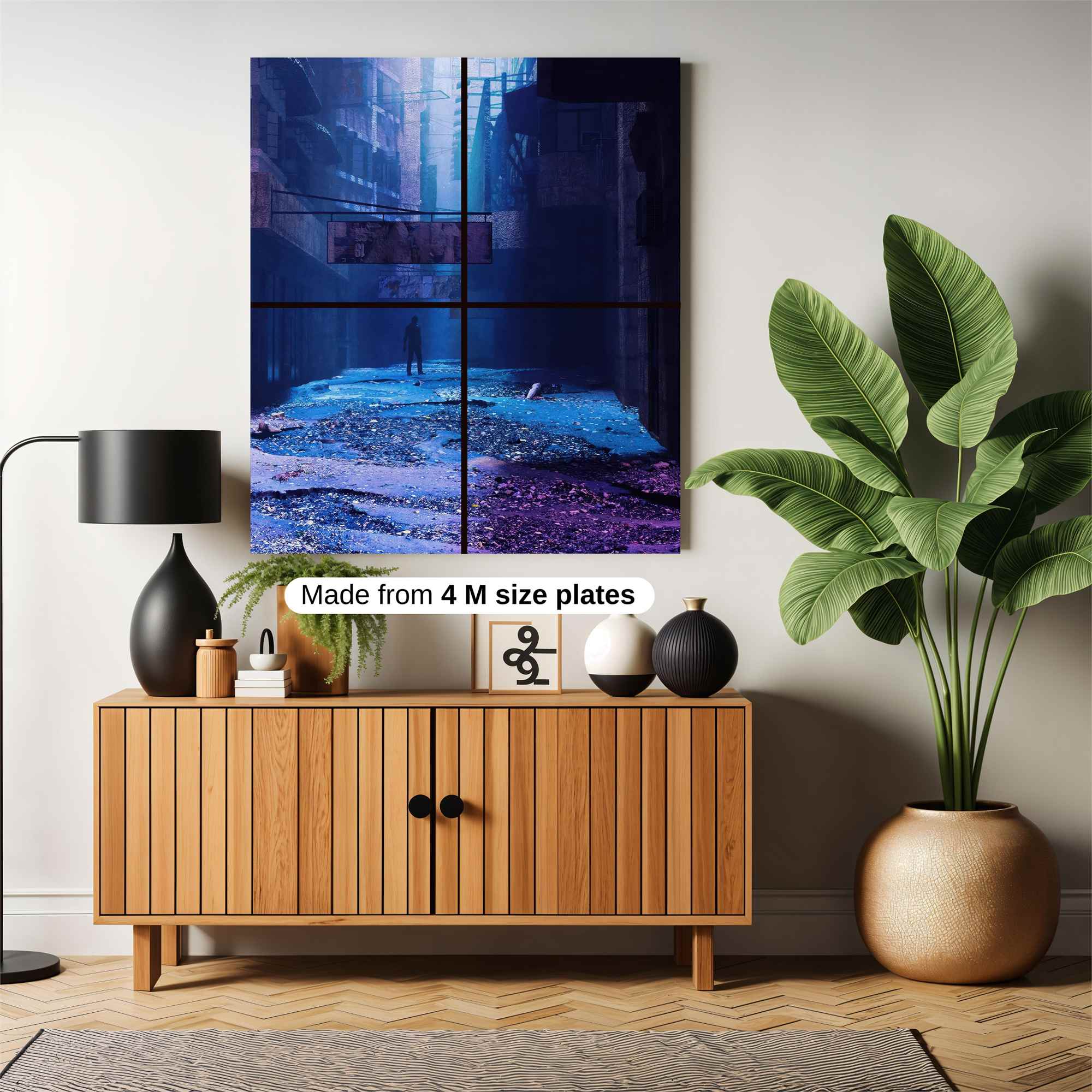 Mystical Alleyway Safe Wall Magnetic / M