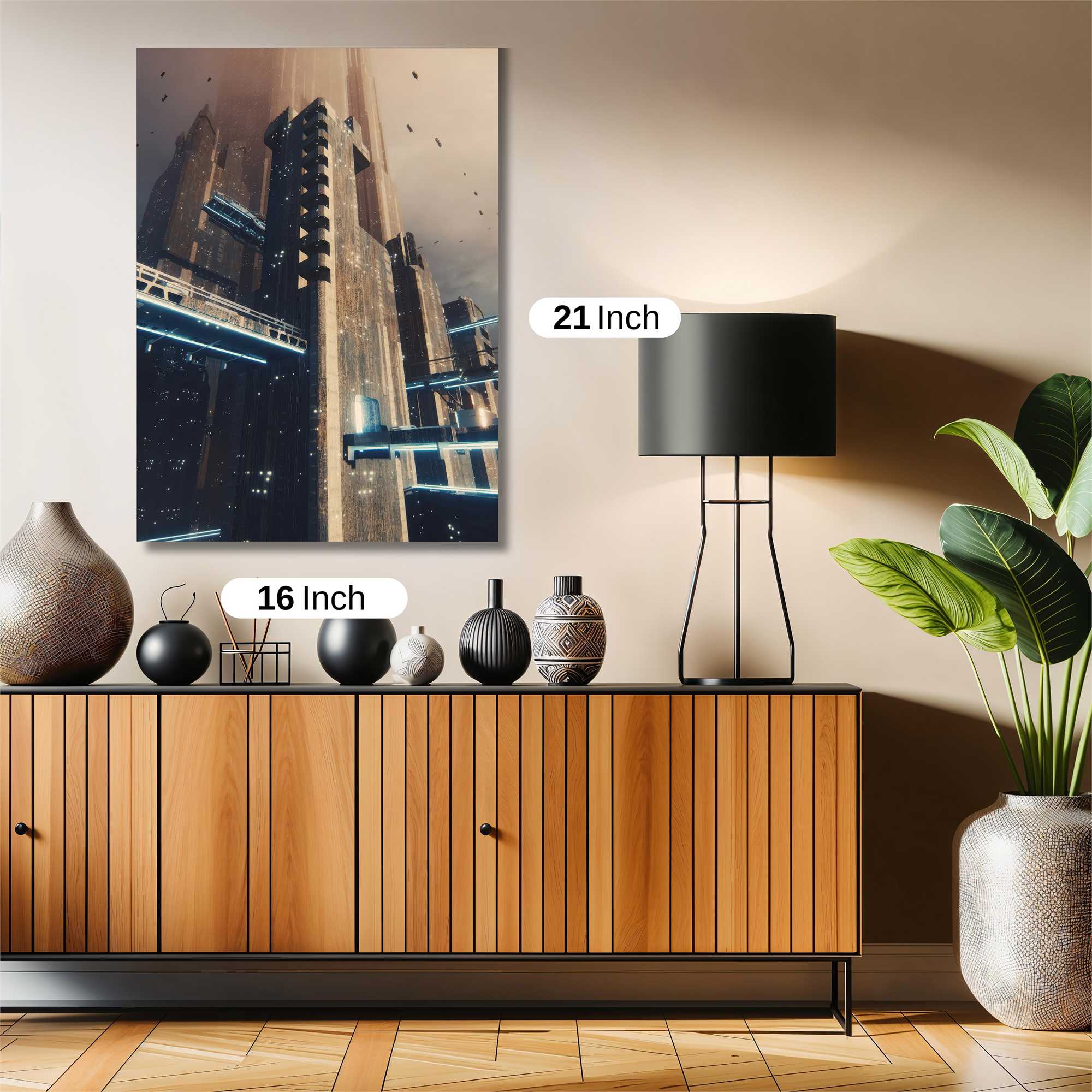 Futuristic Majesty Safe Wall Magnetic / M