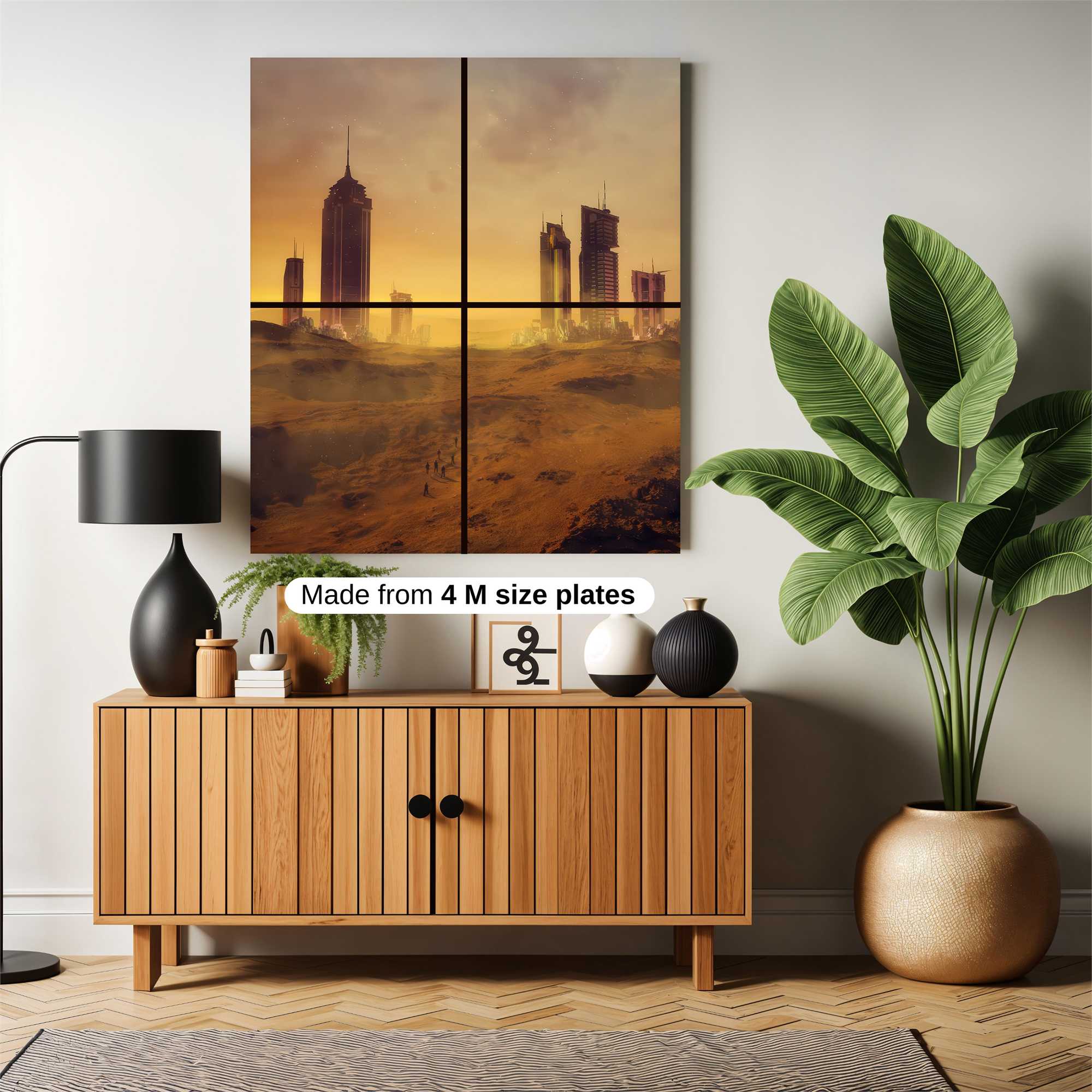 Dystopian Horizon Safe Wall Magnetic / M