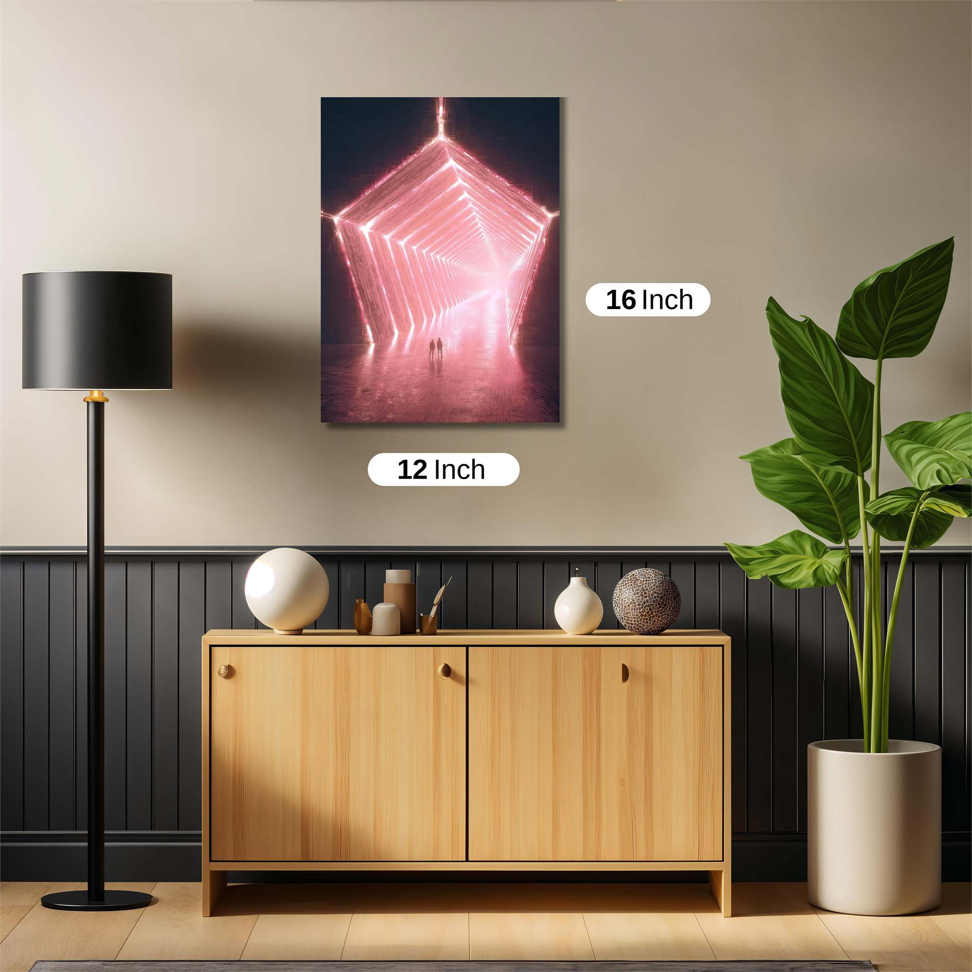 Luminous Passage Safe Wall Magnetic / M