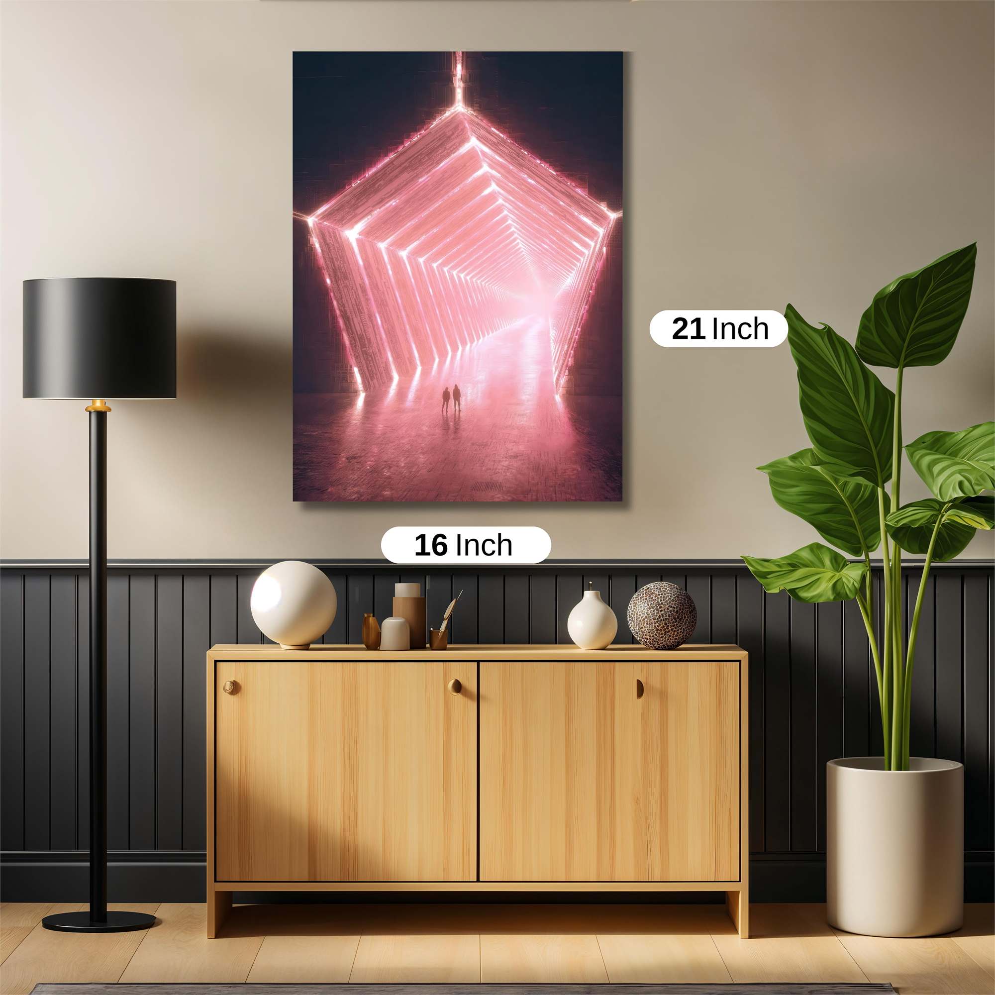 Luminous Passage Safe Wall Magnetic / M