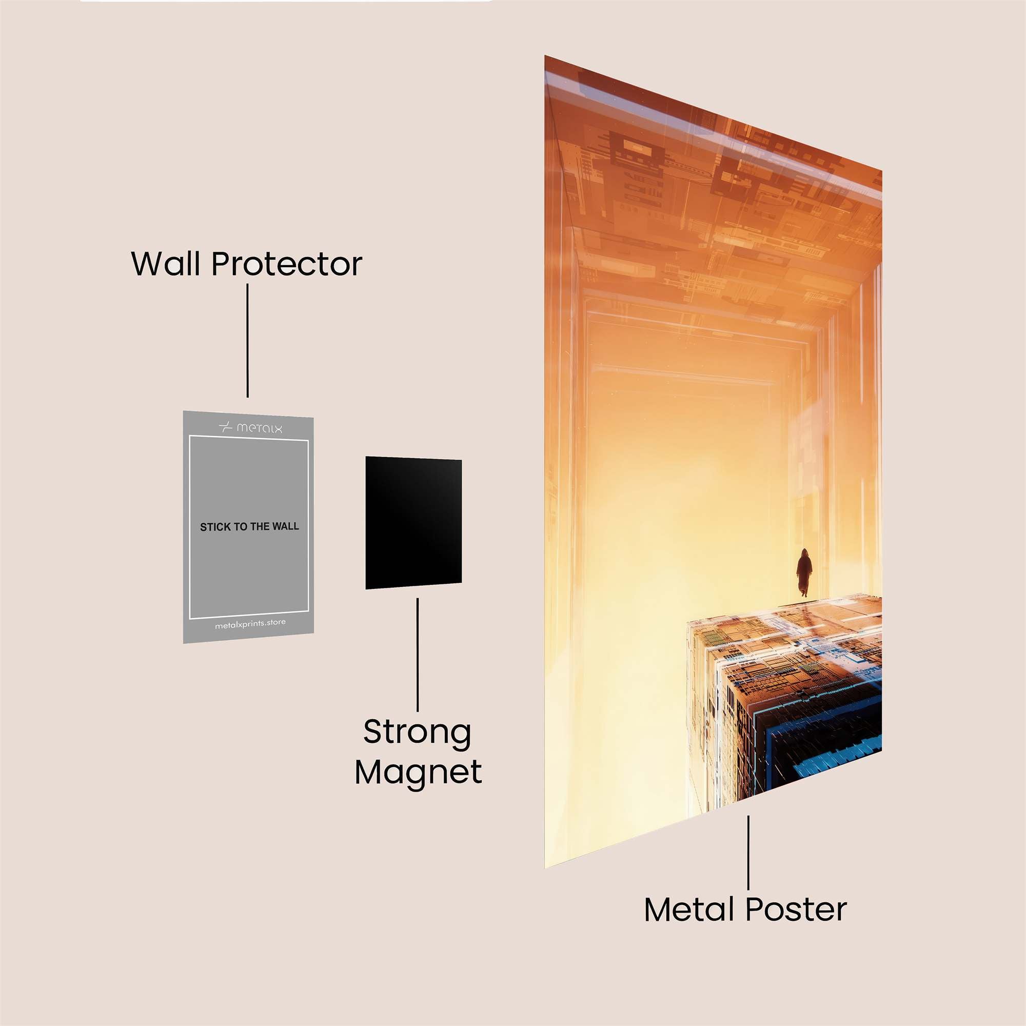 Ethereal Passageway Safe Wall Magnetic / M