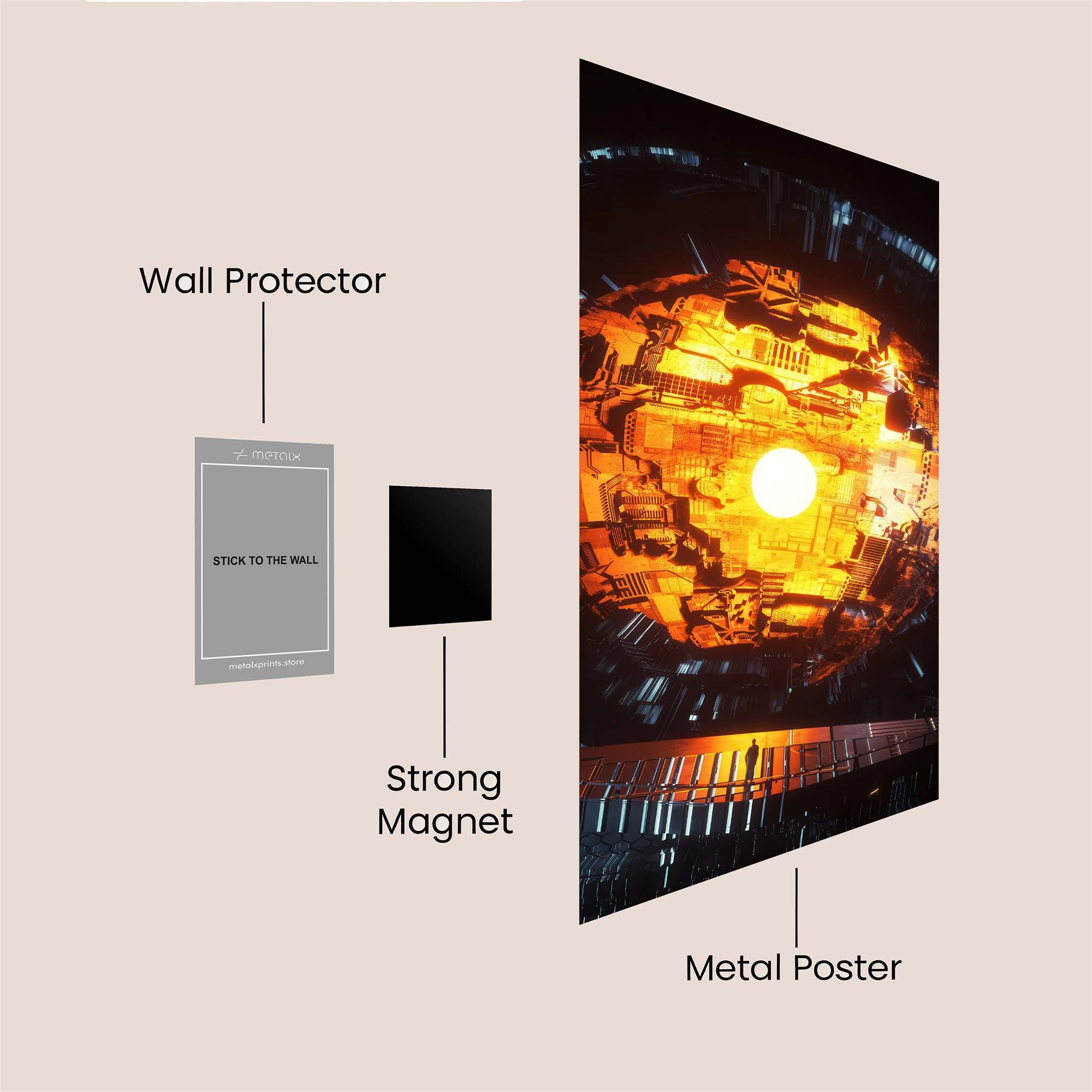 Celestial Forge Safe Wall Magnetic / M