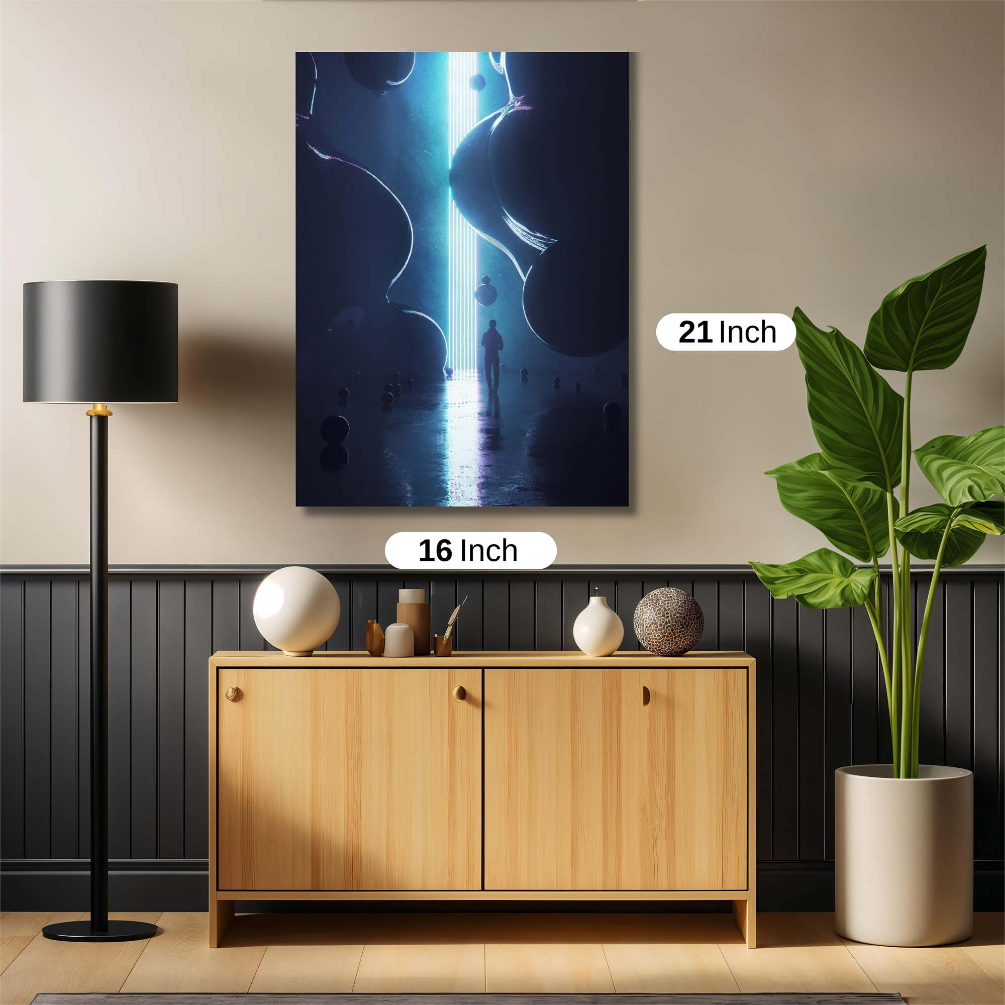 Neon Passage Safe Wall Magnetic / M