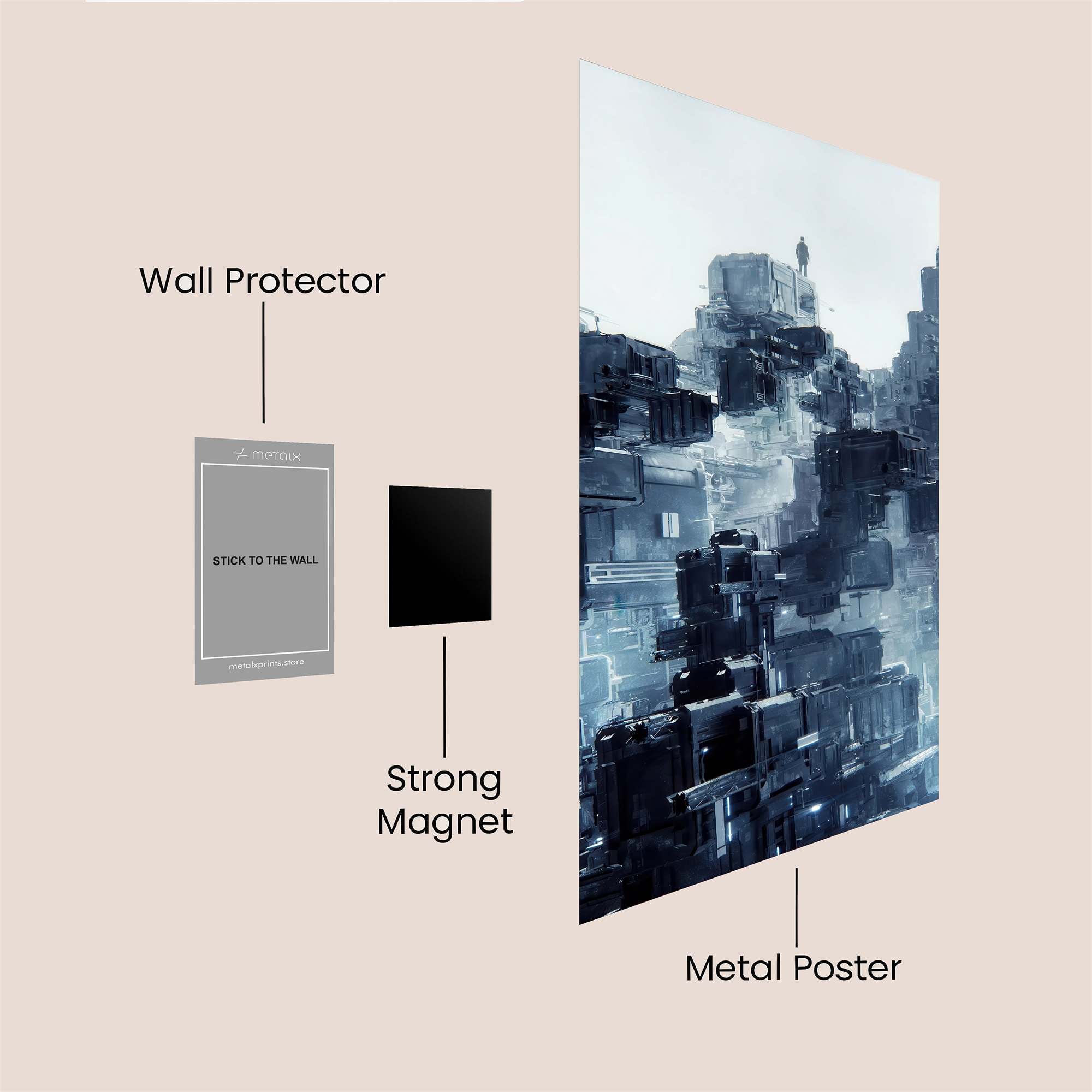 Alone Ascendancy Safe Wall Magnetic / M