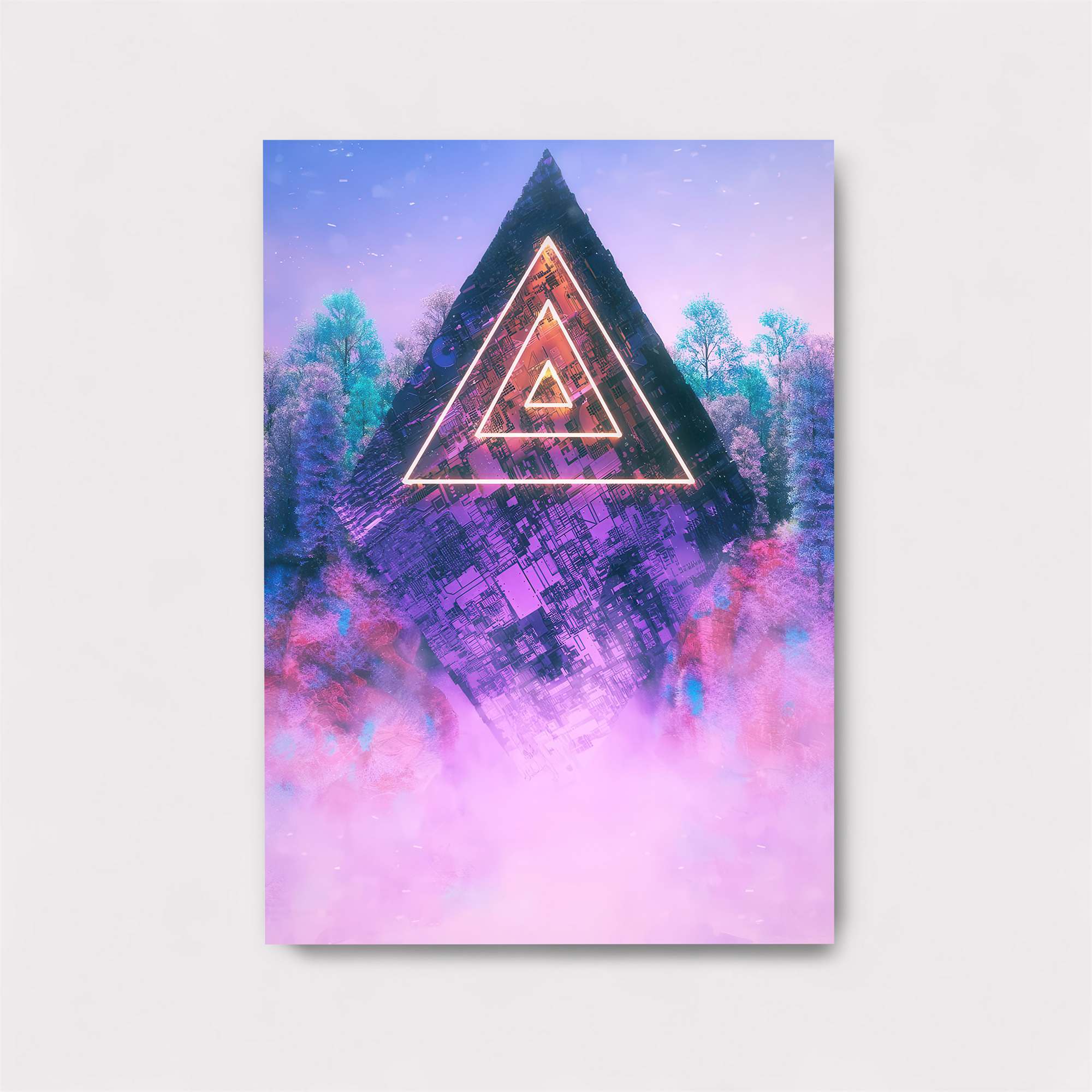 Geometric Dreamscape Safe Wall Magnetic / M