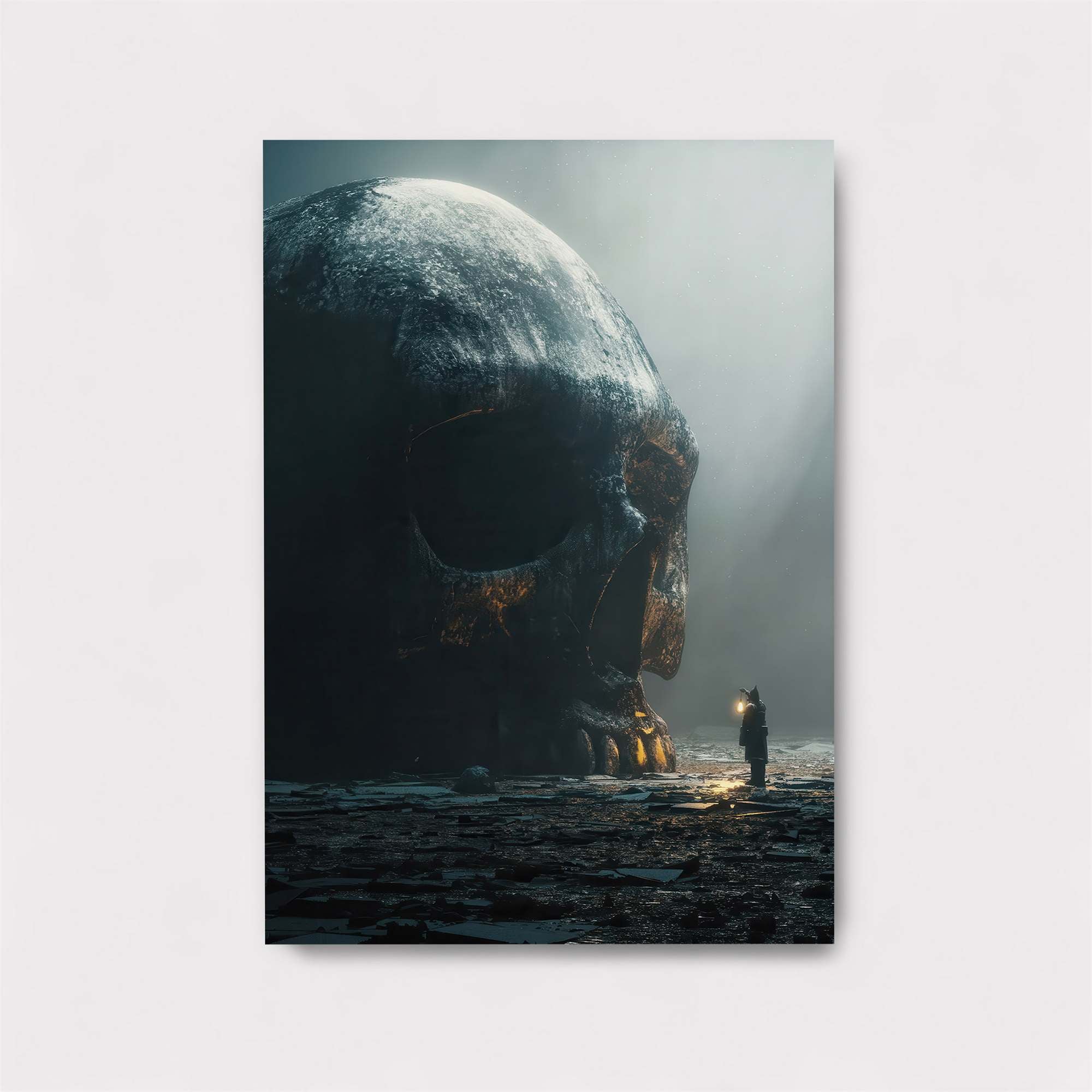 Titanic Skullscape Safe Wall Magnetic / M