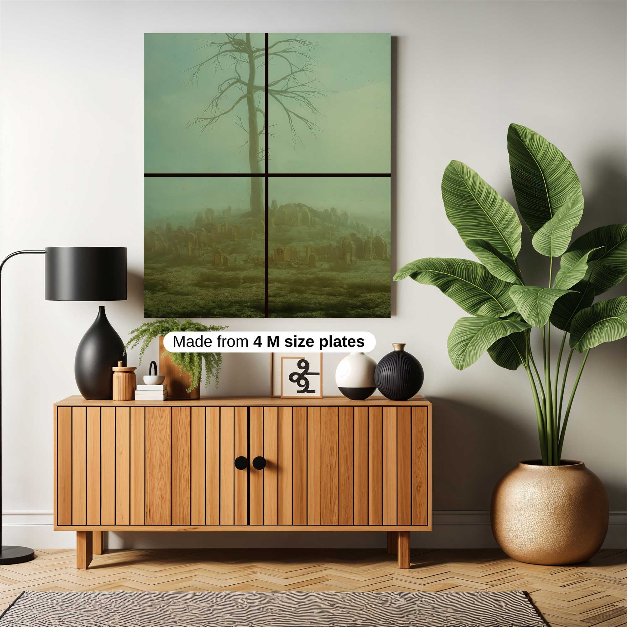 Haunted Serenity Safe Wall Magnetic / M