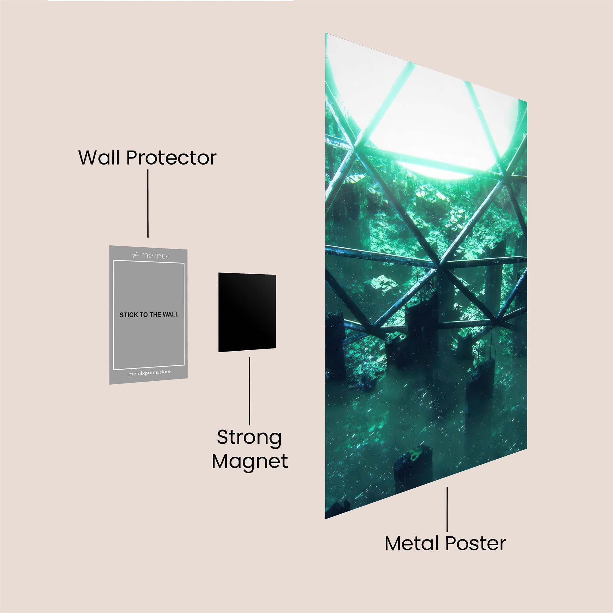 Ethereal Enclosure Safe Wall Magnetic / M
