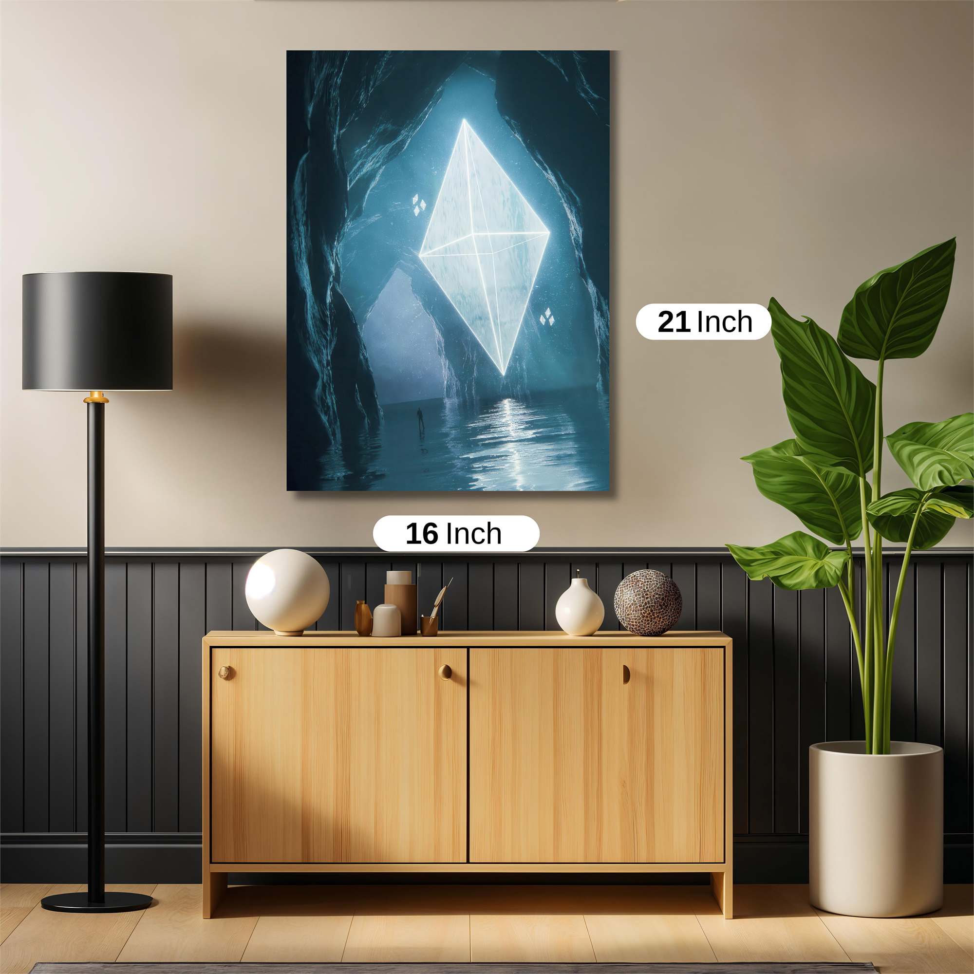 Crystal Enigma Safe Wall Magnetic / M