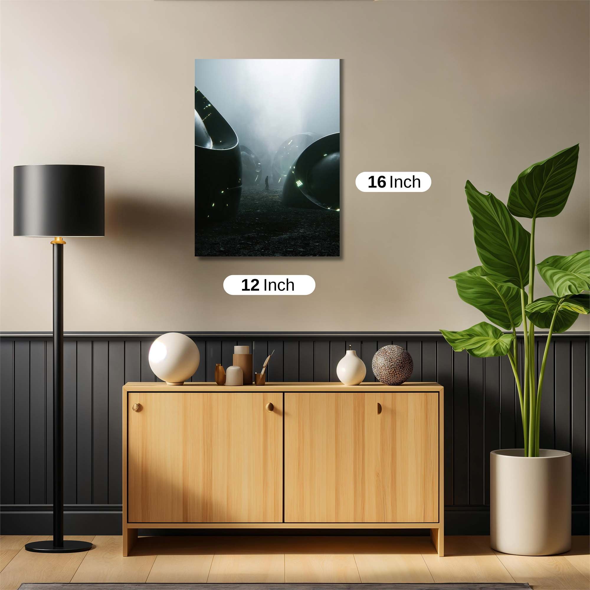 Alien Enigma Safe Wall Magnetic / M