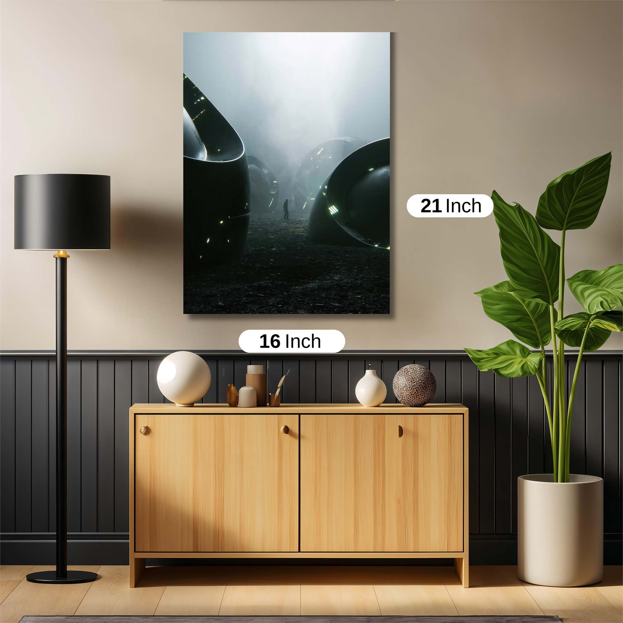 Alien Enigma Safe Wall Magnetic / M