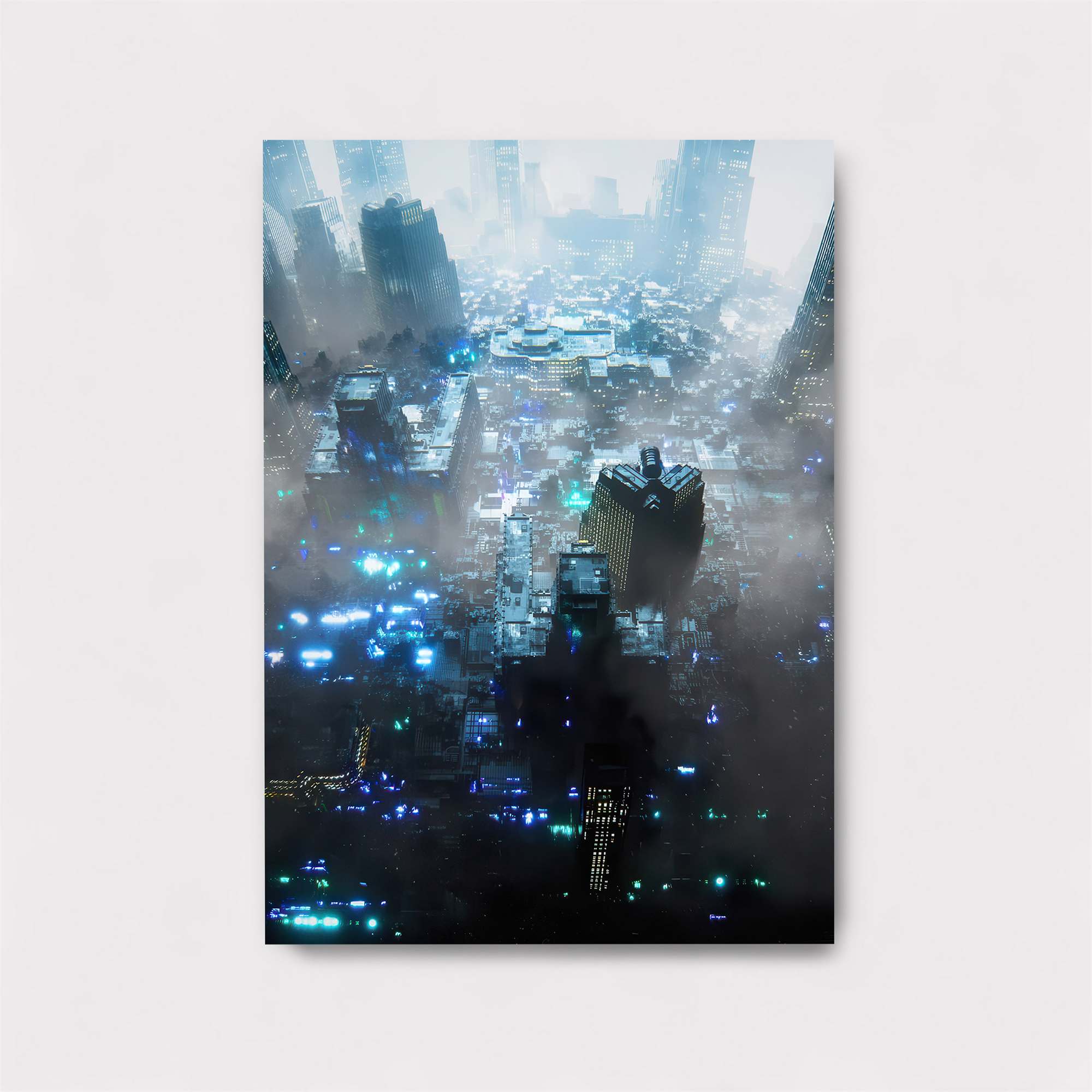 Futuristic Haze Safe Wall Magnetic / M