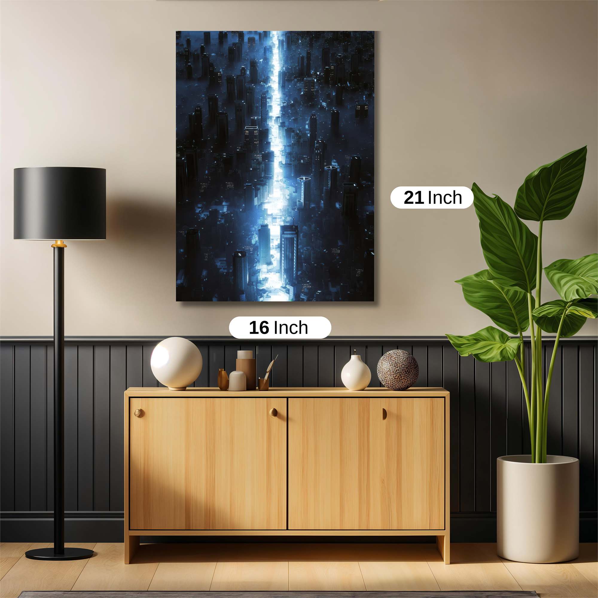 Neon Divide Safe Wall Magnetic / M