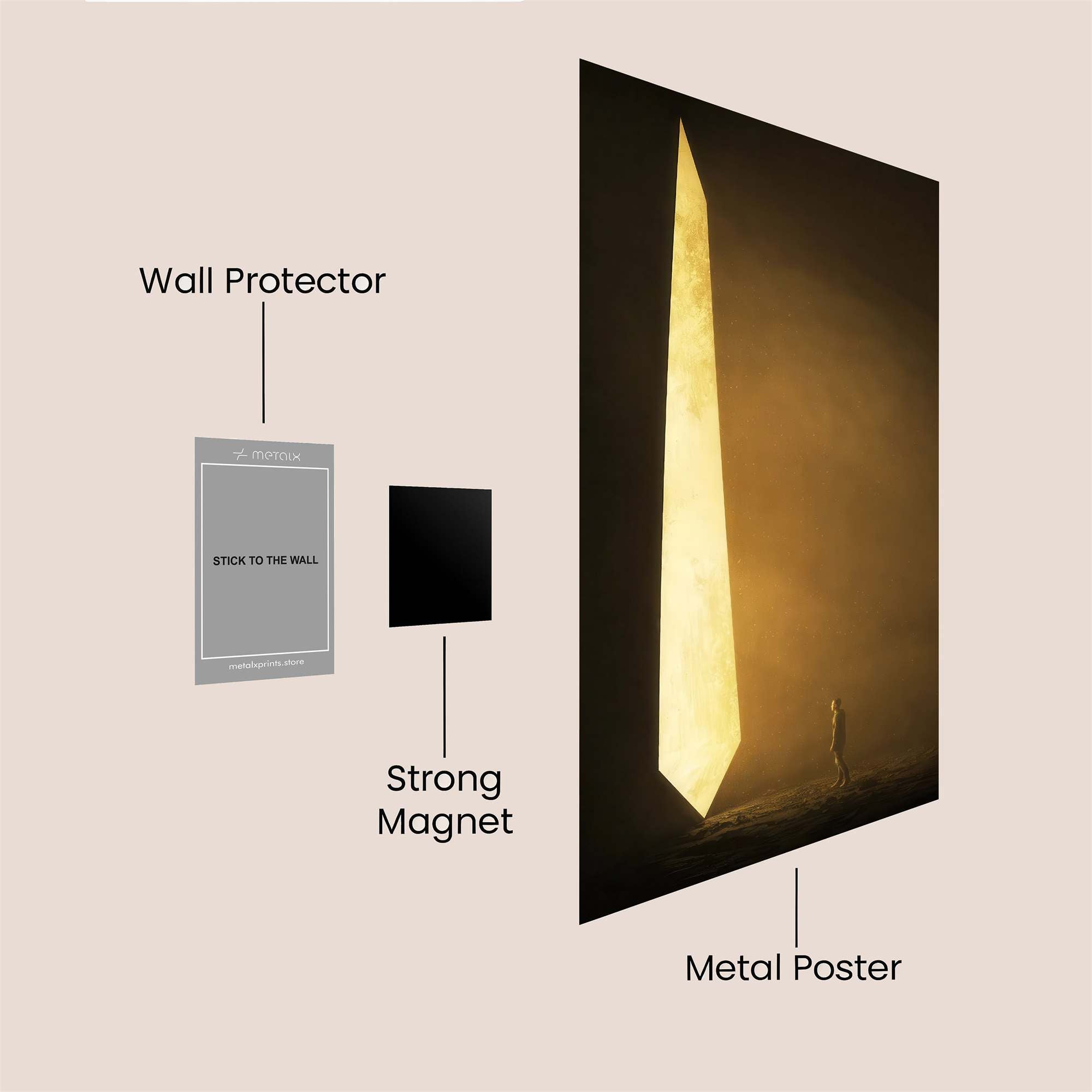 Monolith Awakening Safe Wall Magnetic / M