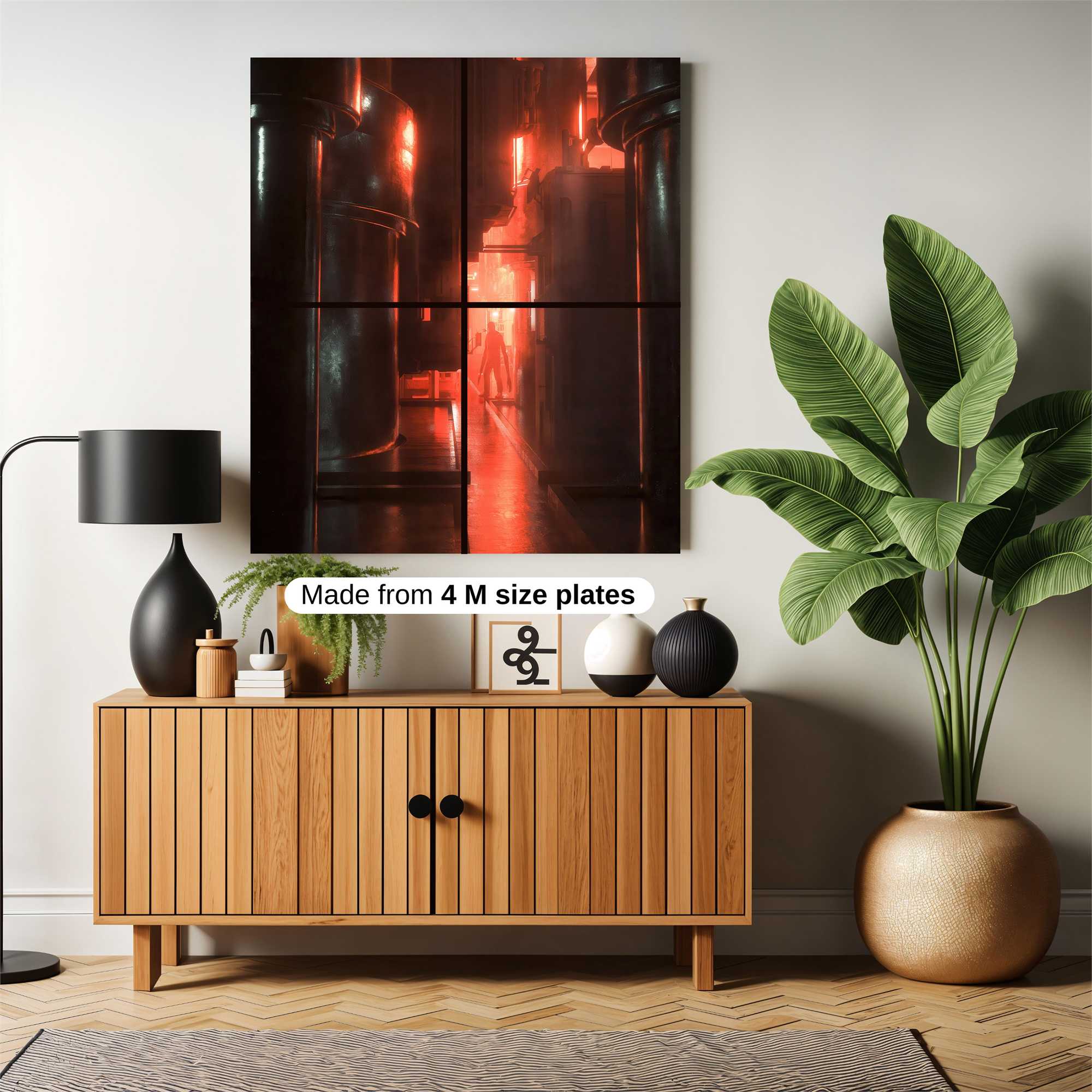 Industrial Glow Safe Wall Magnetic / M