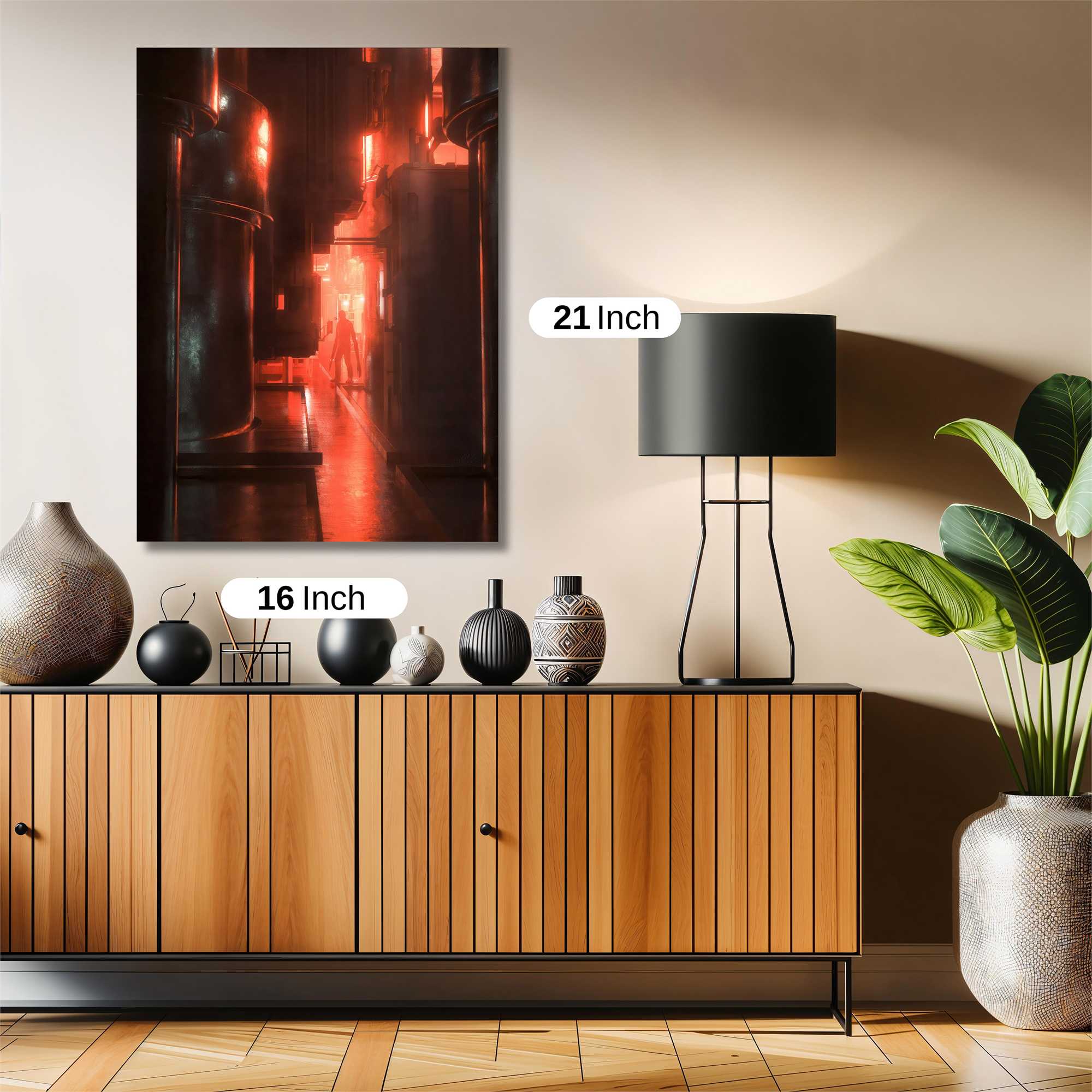 Industrial Glow Safe Wall Magnetic / M