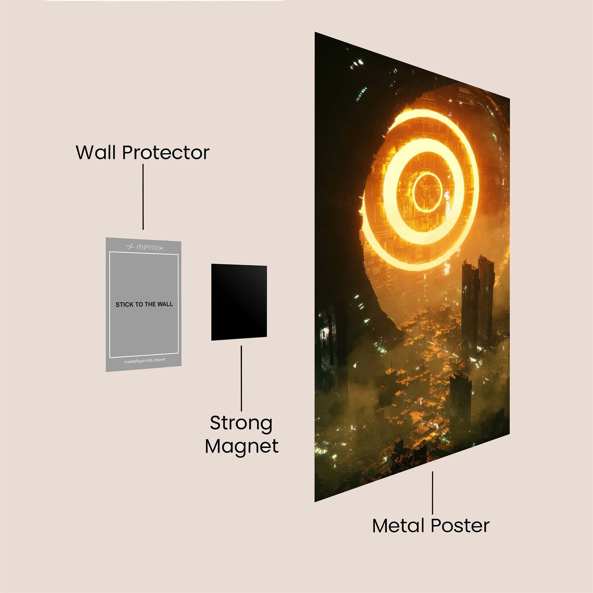 Portal Enigma Safe Wall Magnetic / M
