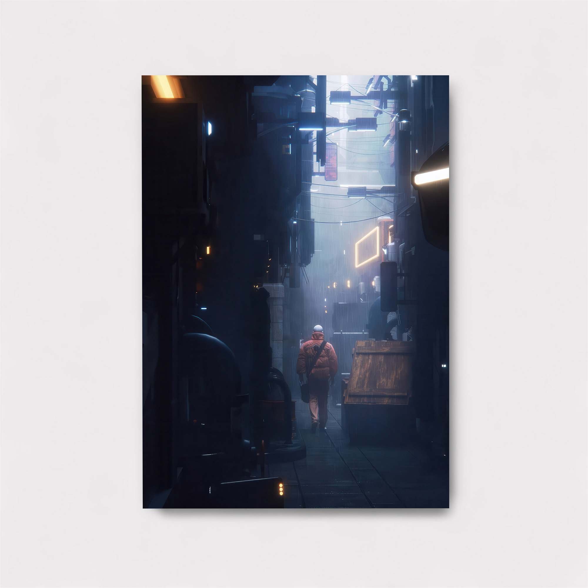 Neon Solitude Safe Wall Magnetic / M