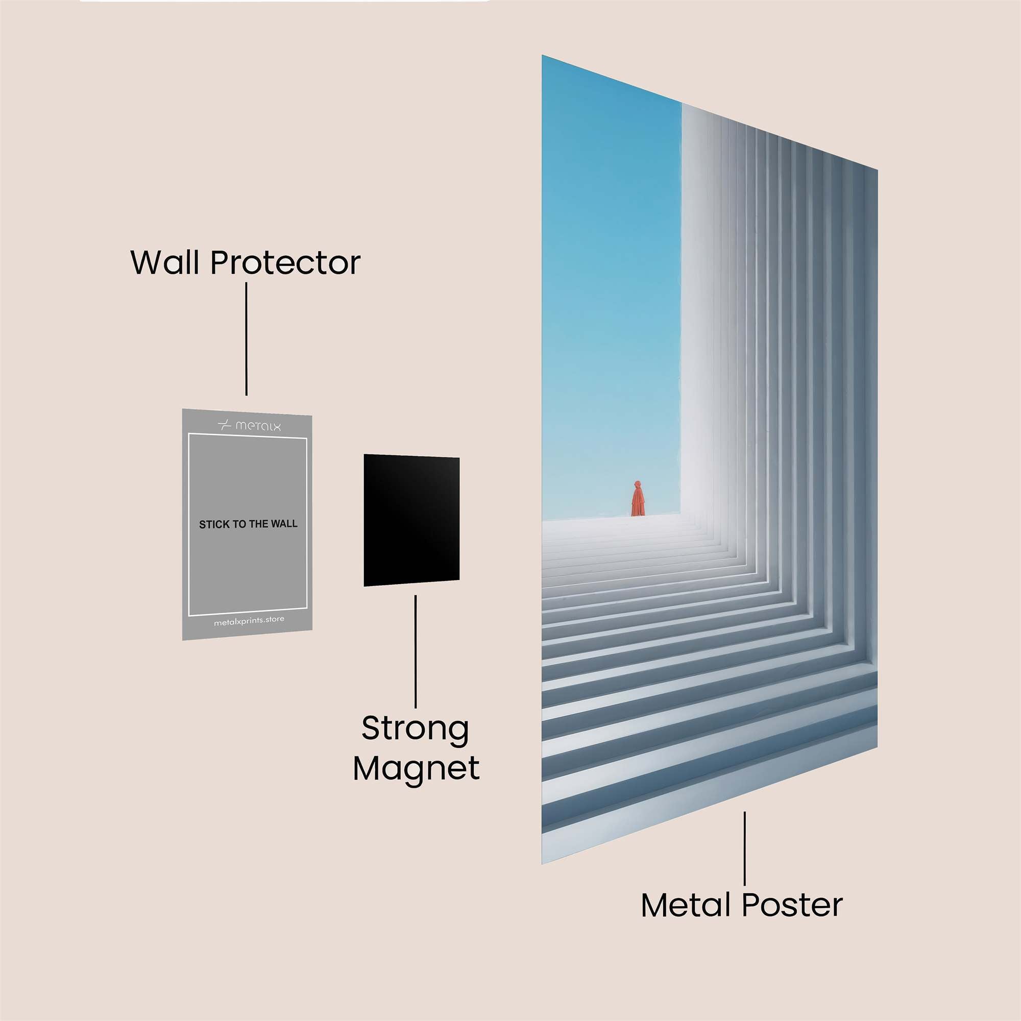 Cone Ascent Safe Wall Magnetic / M