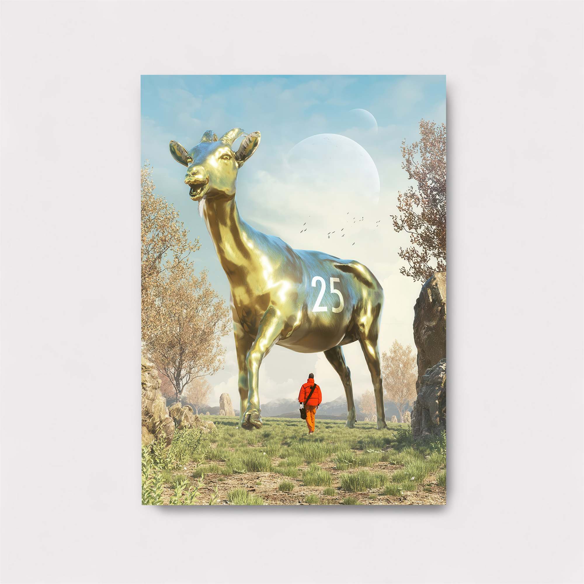 Gilded Journey Safe Wall Magnetic / M