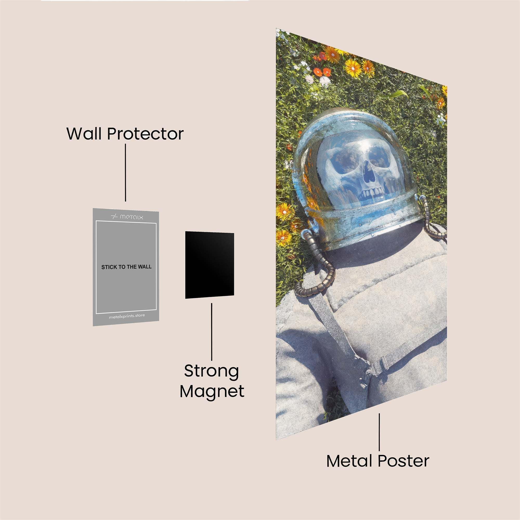 Cosmic Reverie Safe Wall Magnetic / M