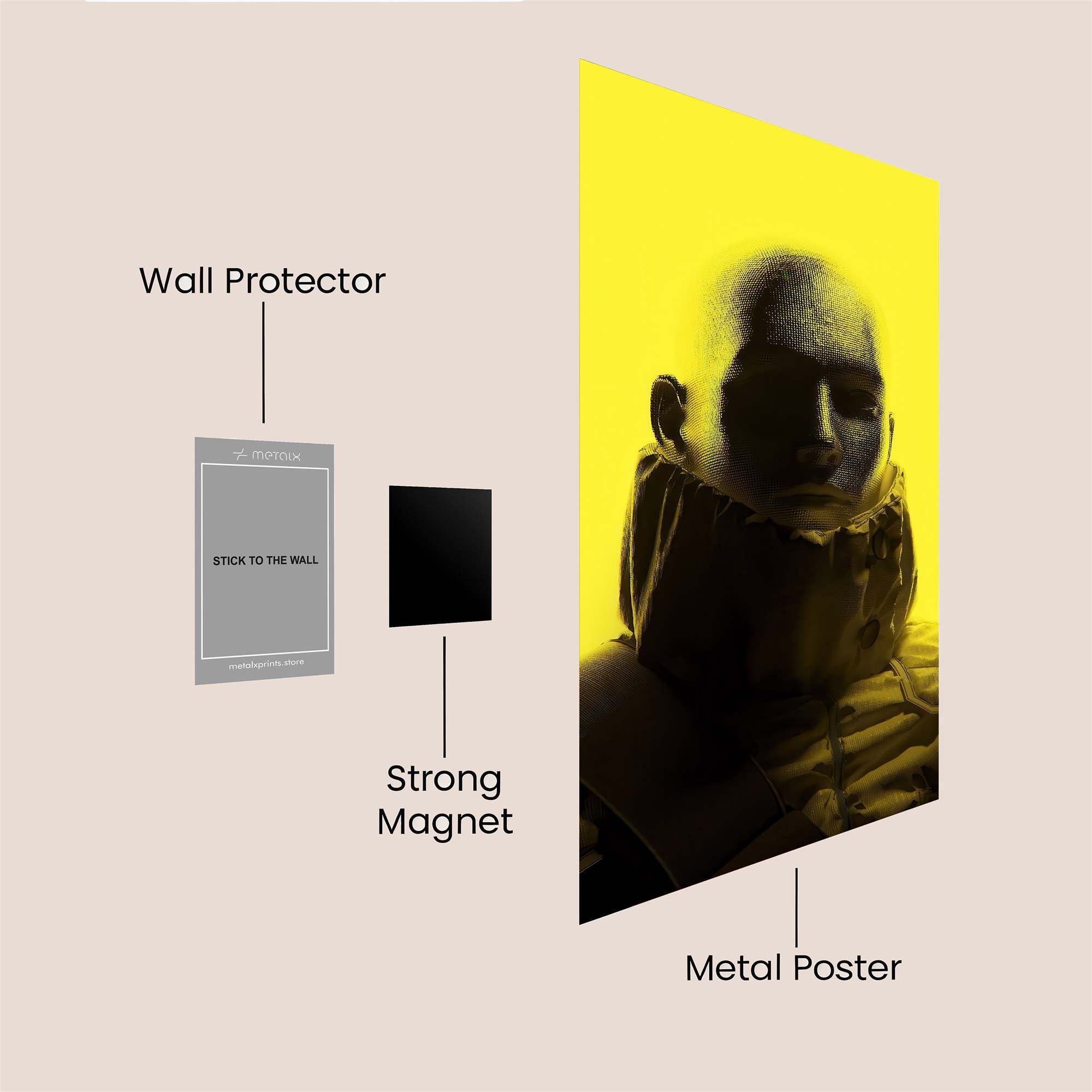 Mystery Aura Safe Wall Magnetic / M