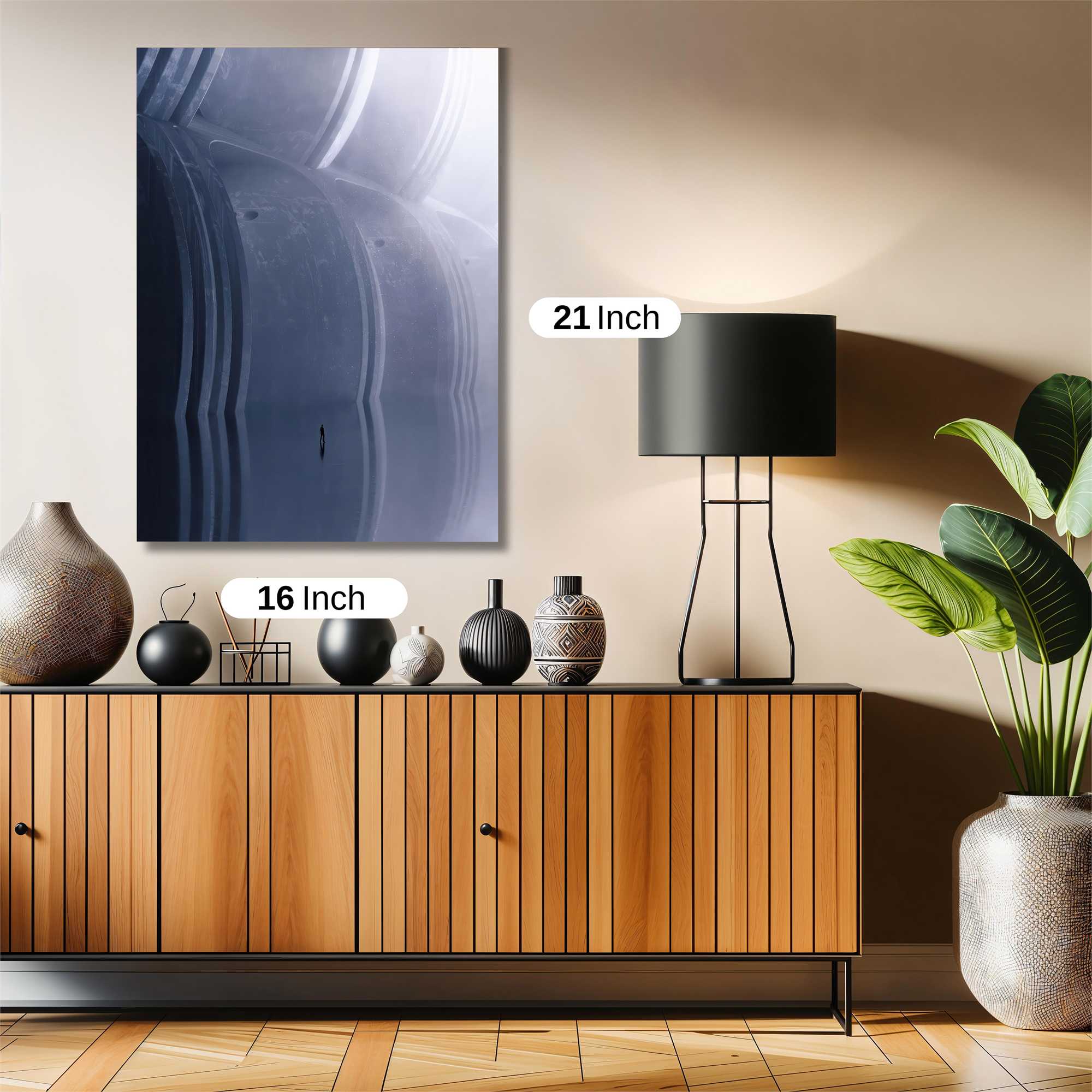 Architectural Echoes Safe Wall Magnetic / M