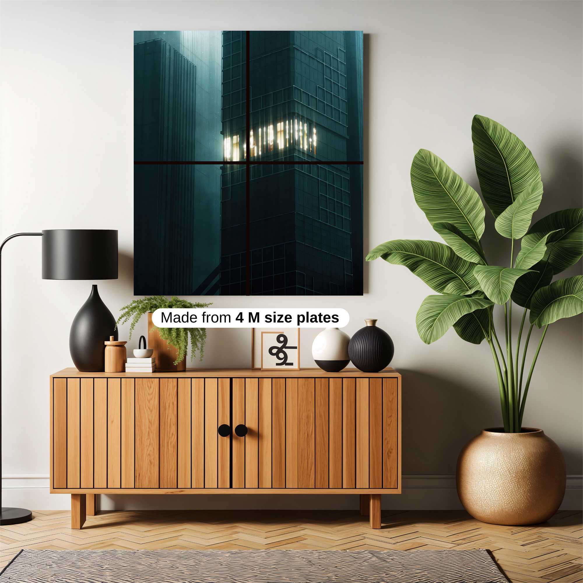 Gleaming Tower Safe Wall Magnetic / M